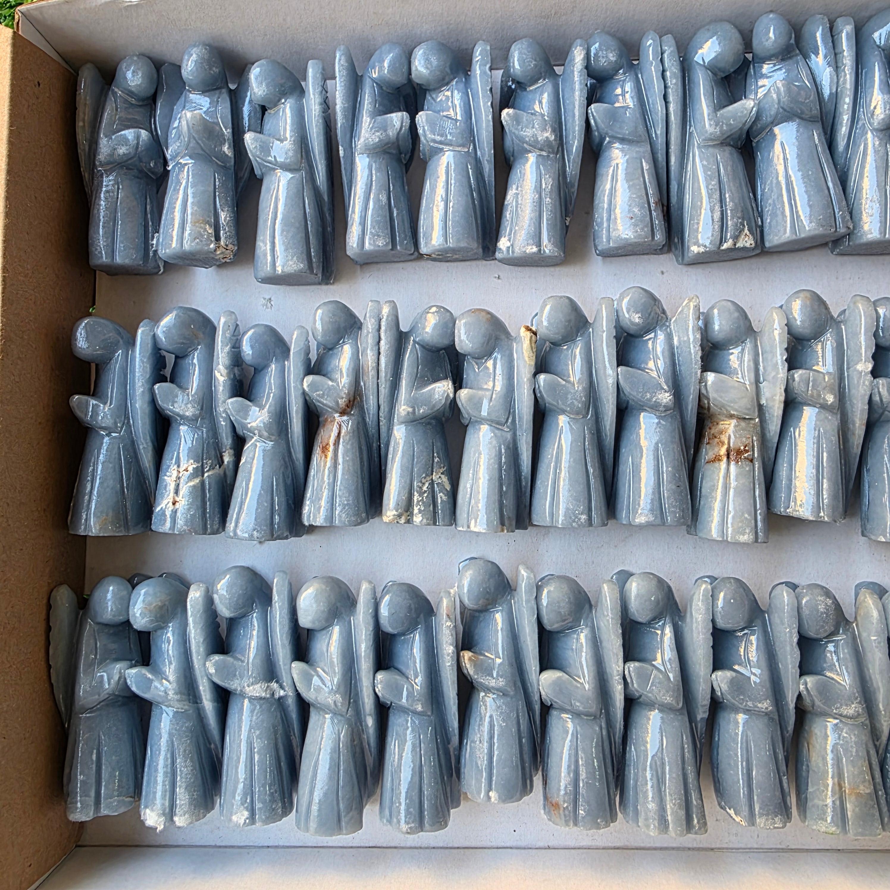 Lot 41 pcs Angelite Angels
