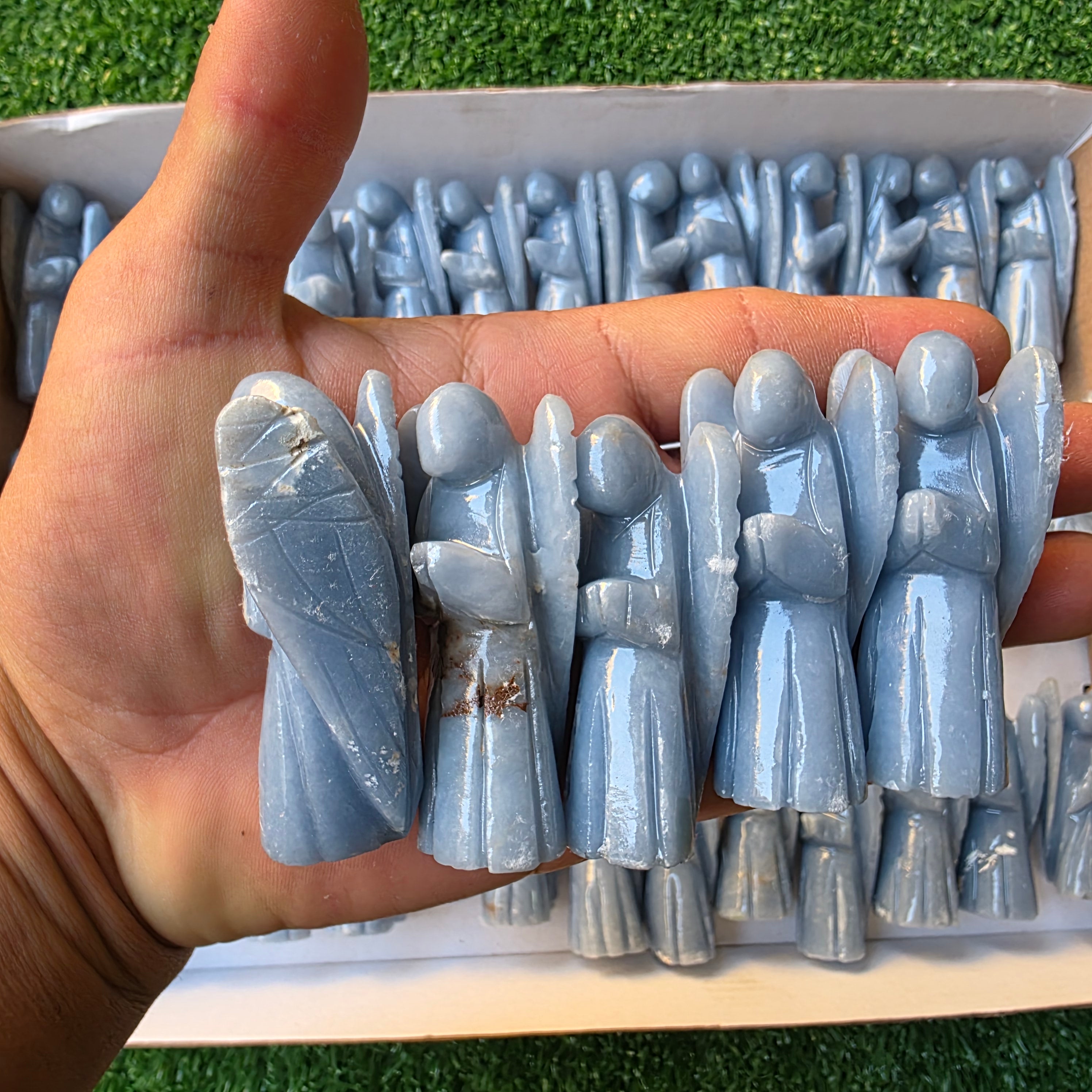 Lot 41 pcs Angelite Angels
