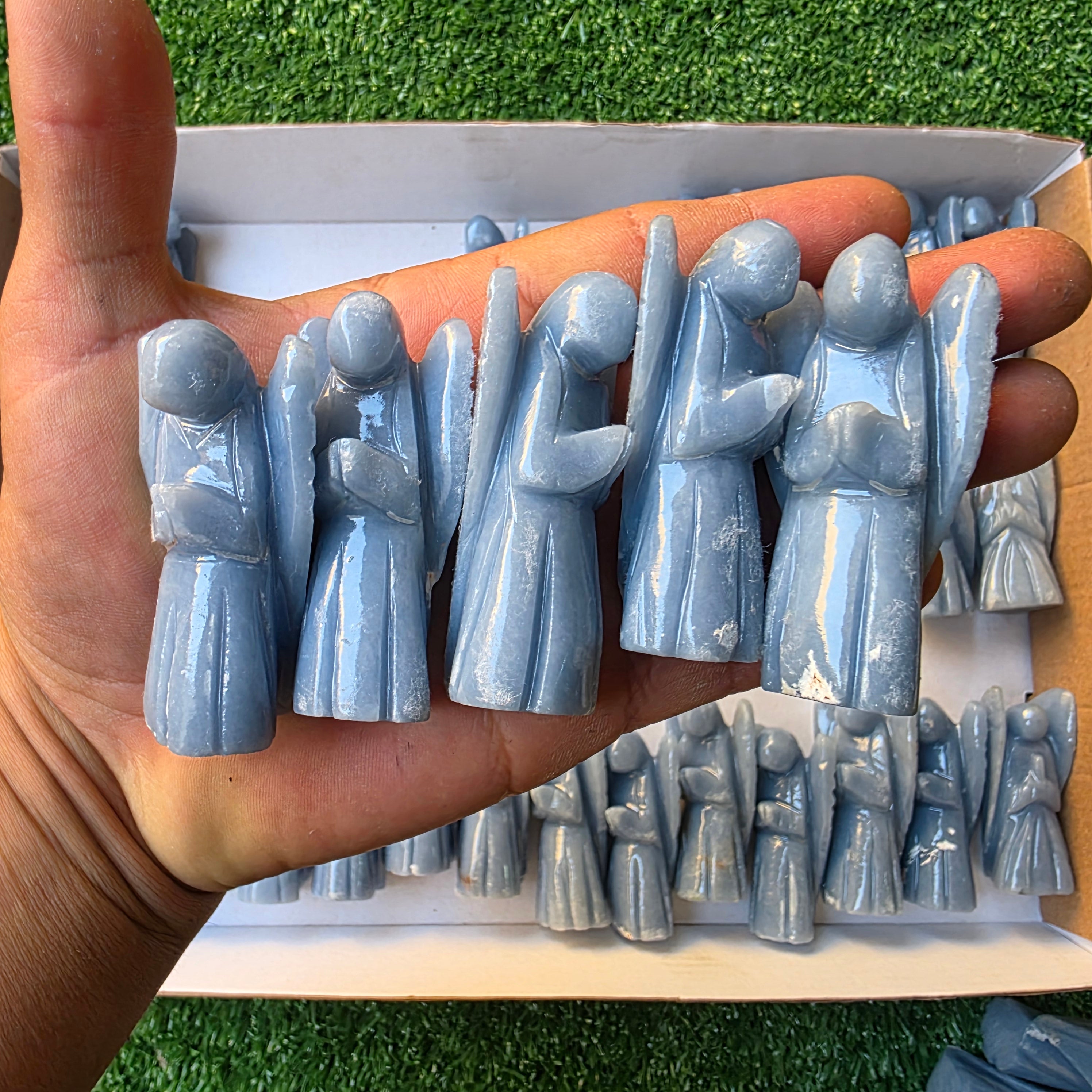 Lot 41 pcs Angelite Angels