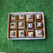 Lot 12 pcs multicolored pyramid