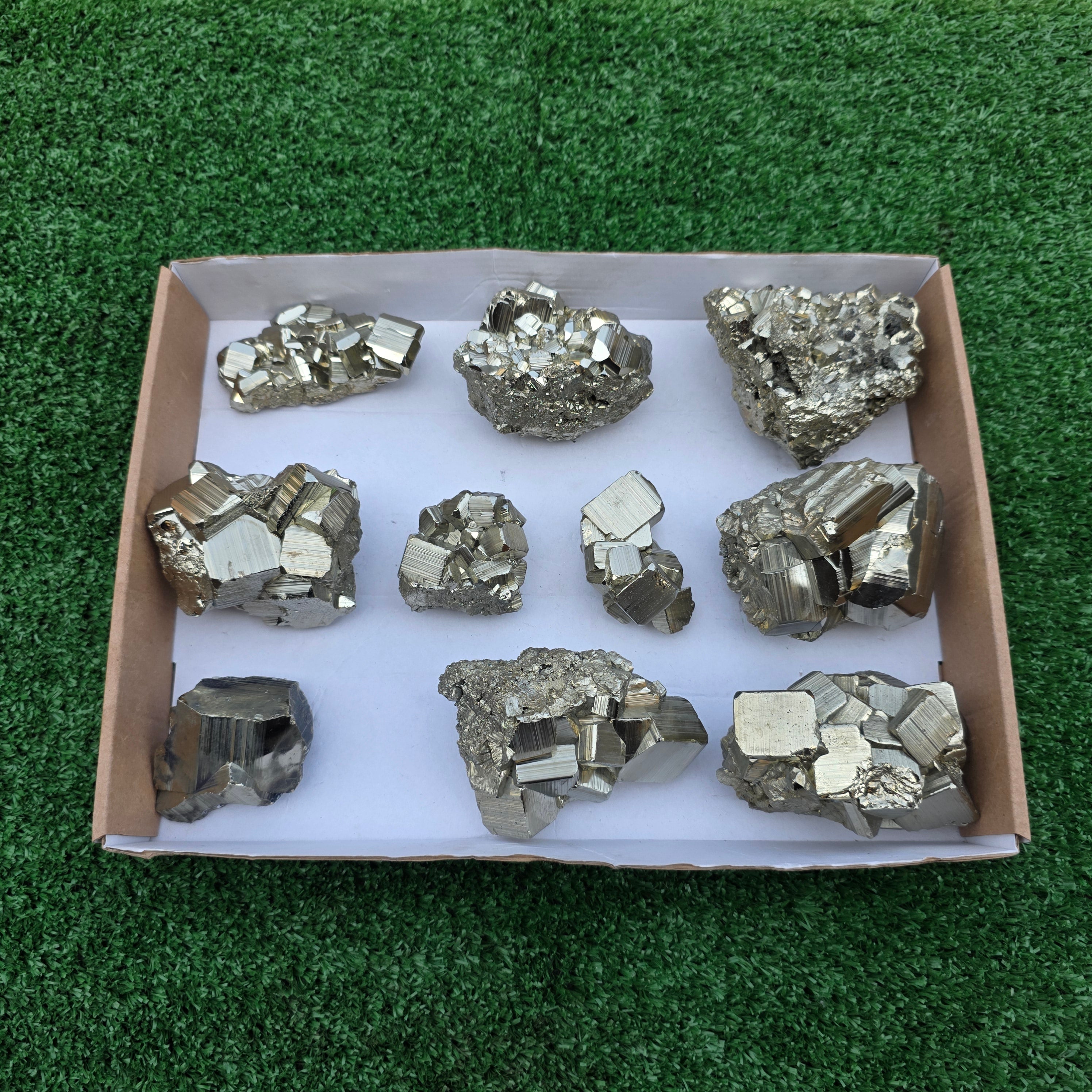 Lot 10 pcs Pyrite Coco Rough