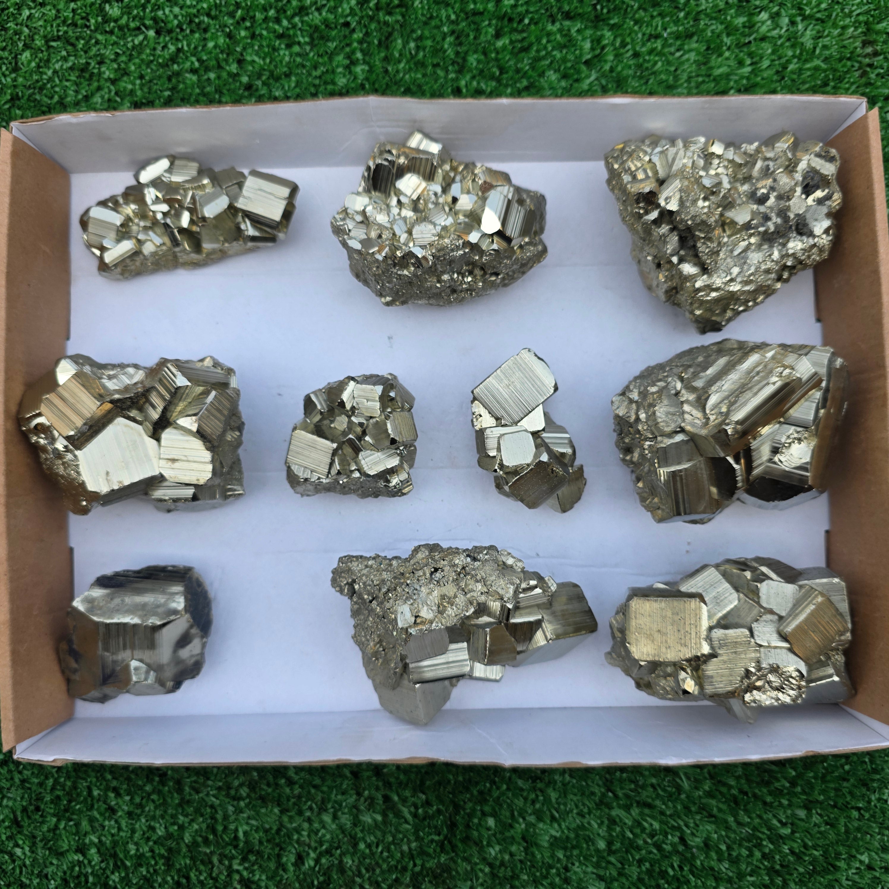 Lot 10 pcs Pyrite Coco Rough