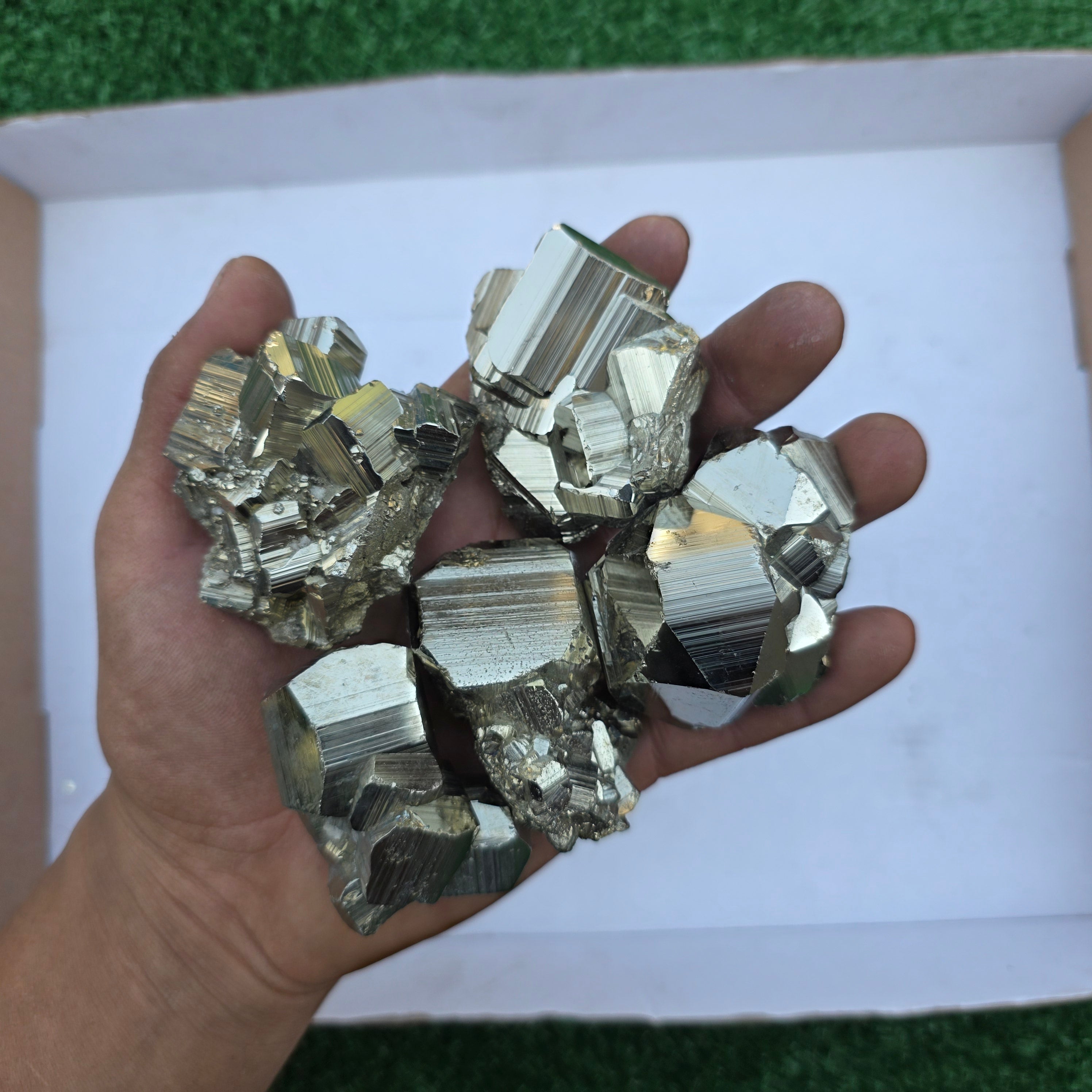Lot 15 pcs Pyrite Coco Rough