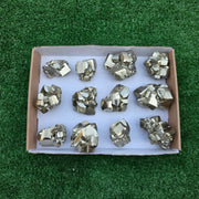 Lot 12 pcs Pyrite Coco Rough