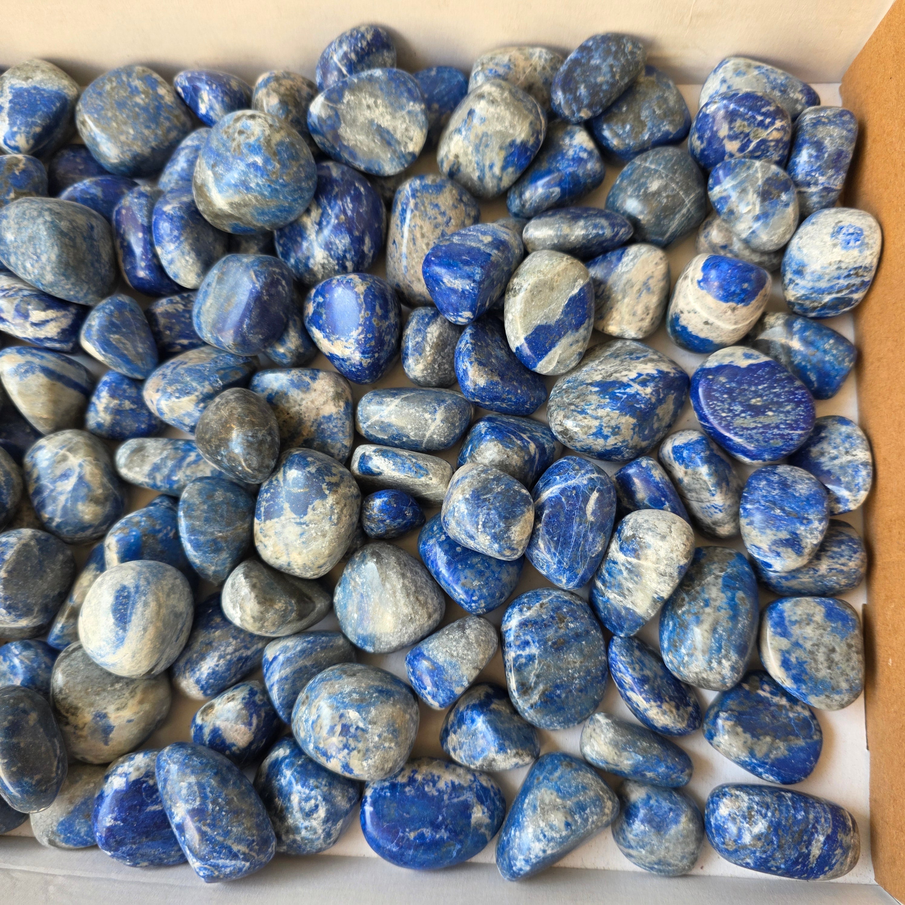 Lot 2.2 kg Lapis Lazuli Tumbled