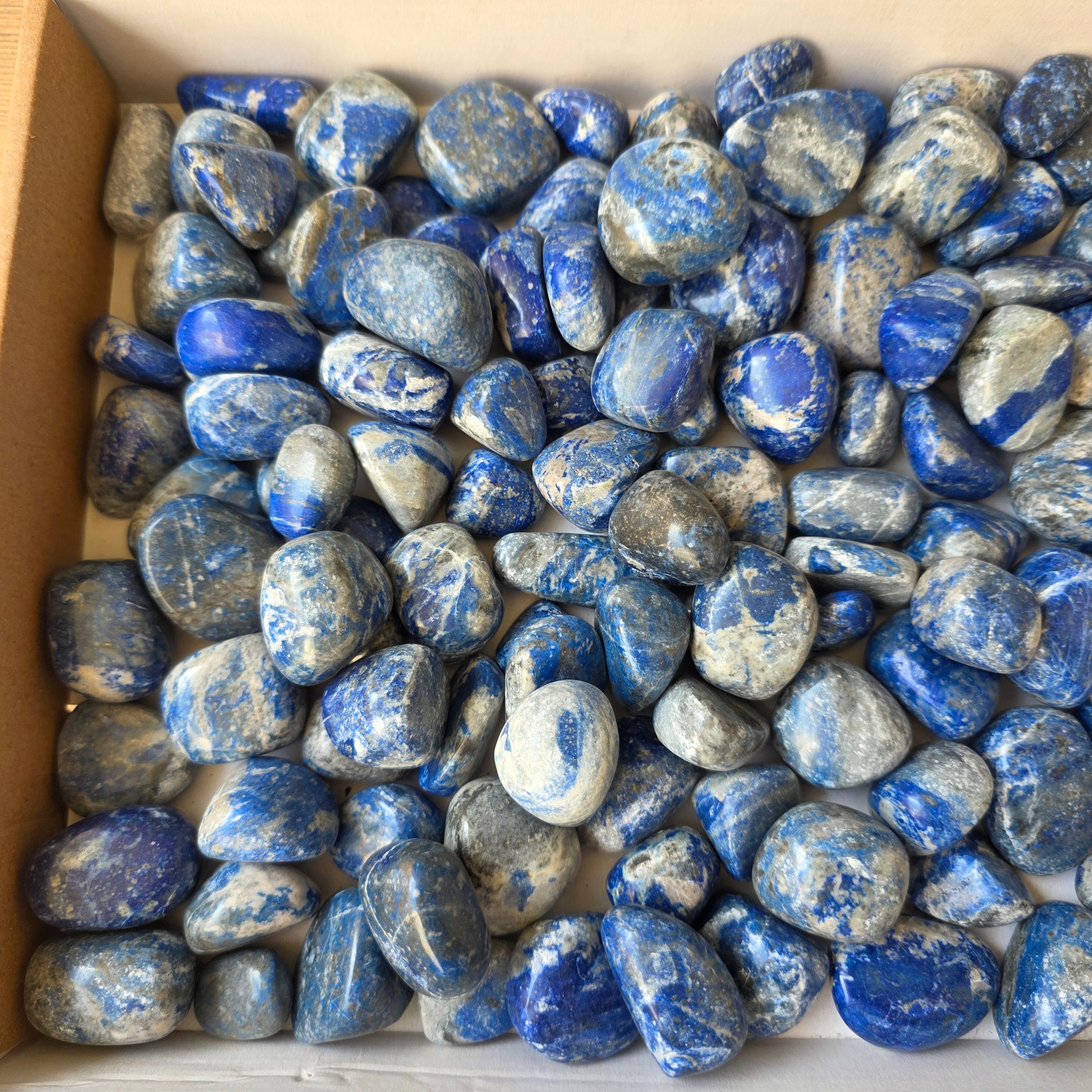 Lot 2.2 kg Lapis Lazuli Tumbled