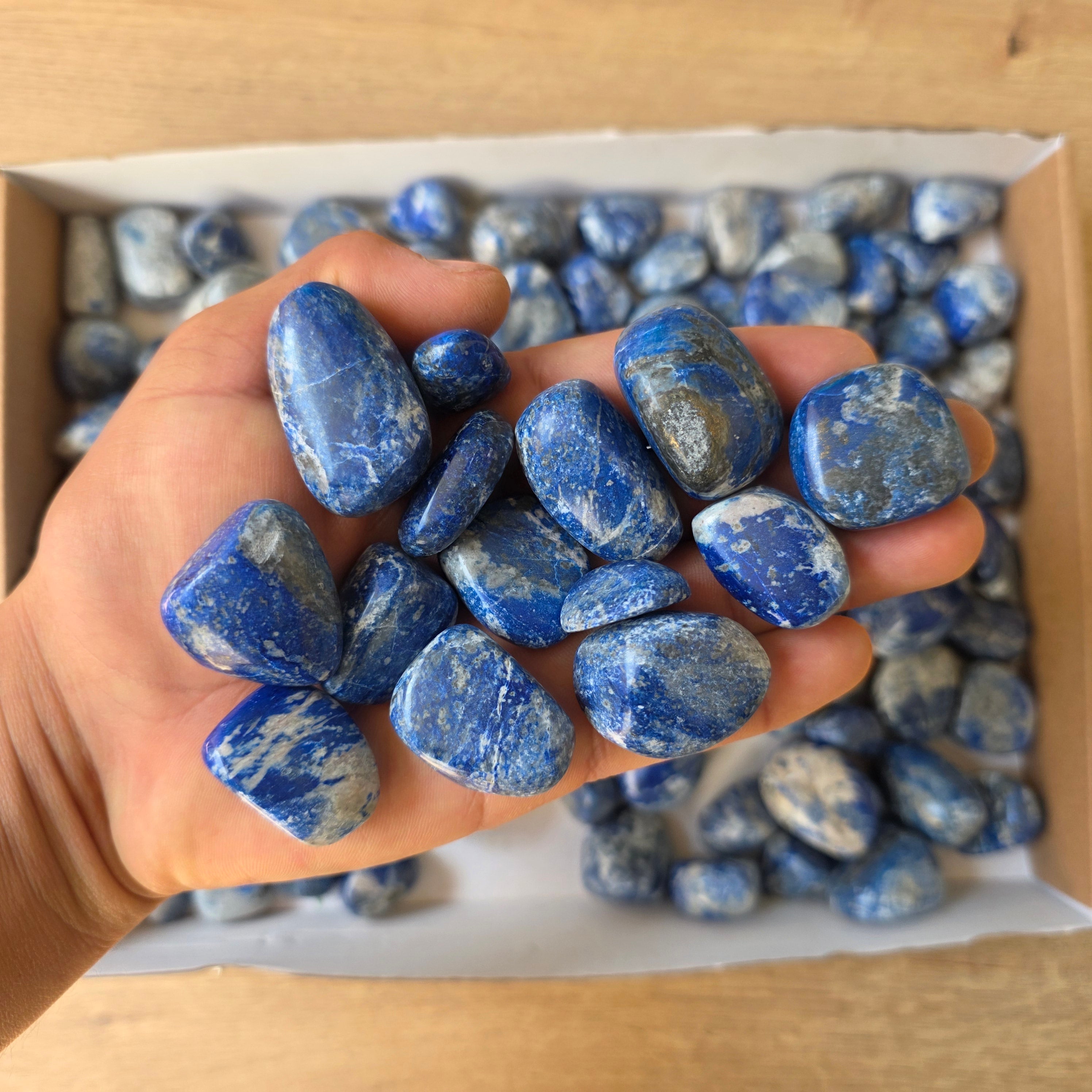 Lot 2.2 kg Lapis Lazuli Tumbled