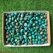 Lot 3 kg Chrysocolla tumbled