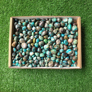 Lot 3 kg Chrysocolla tumbled