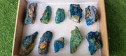 Lot 10 Chrysocolla on Quartz