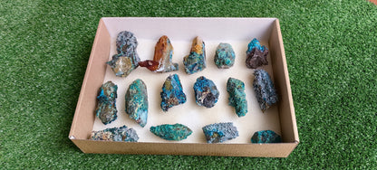 Lot 15 Chrysocolla on Quartz