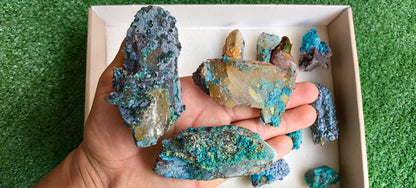 Lot 15 Chrysocolla on Quartz