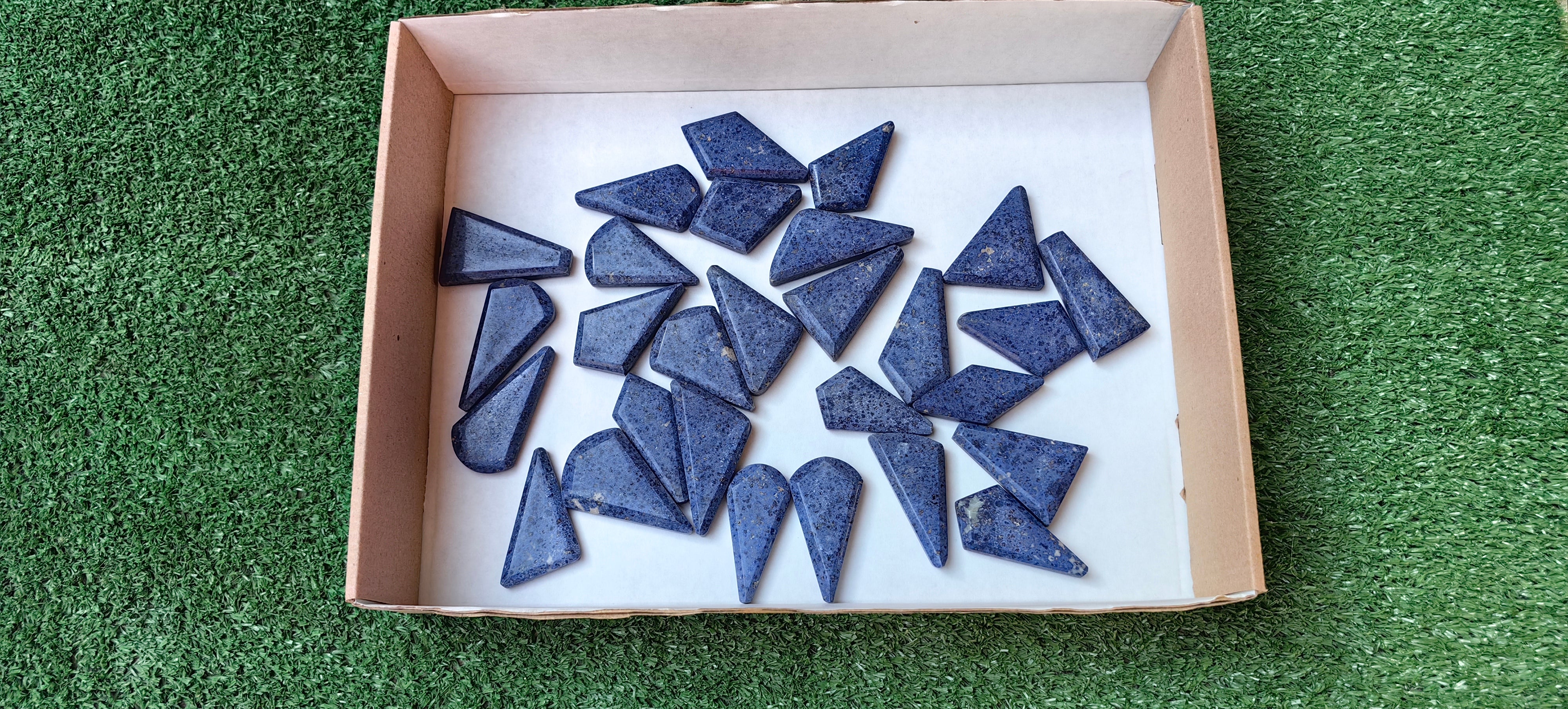 Lot 28 pcs Dumortierite Free Form Faceted