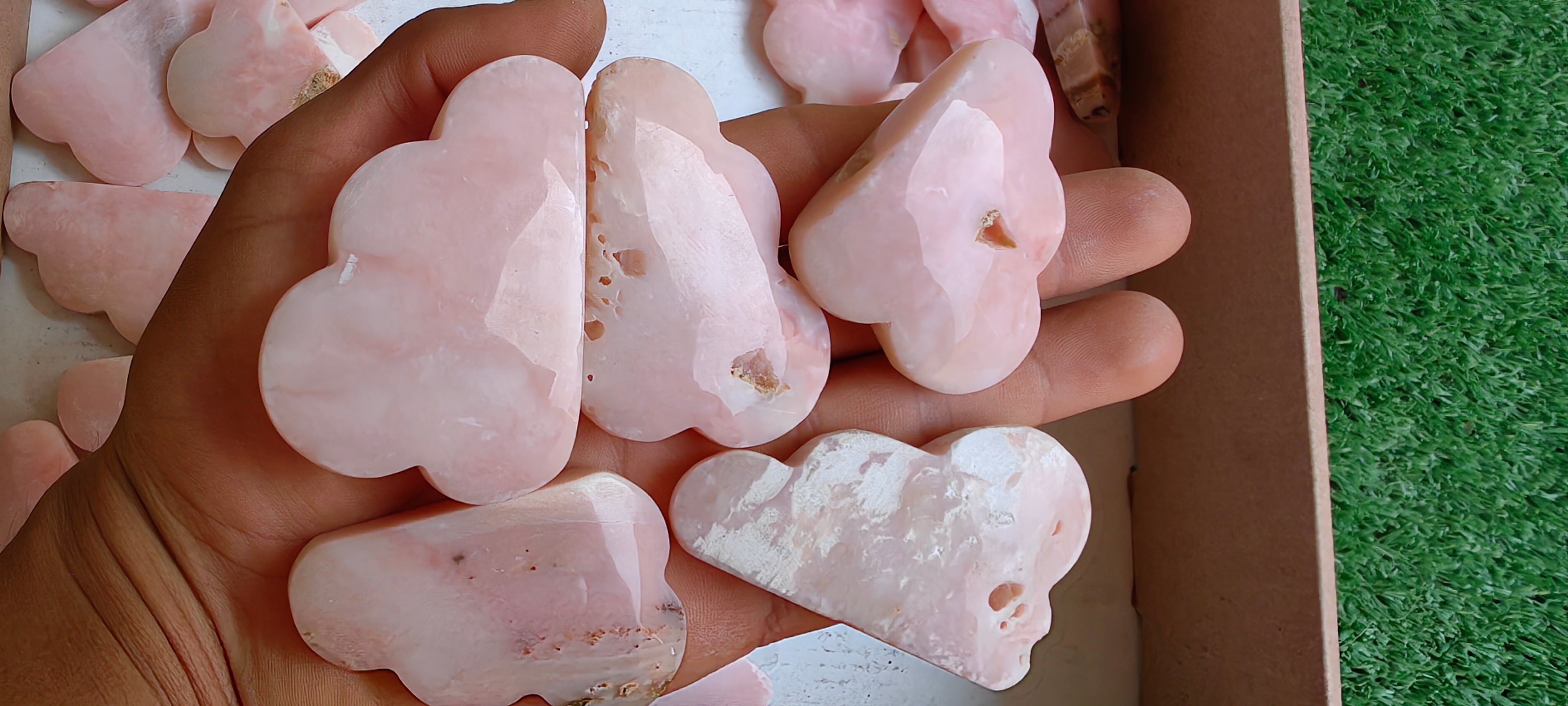 Lot 27 pcs Pink Opal Cloud