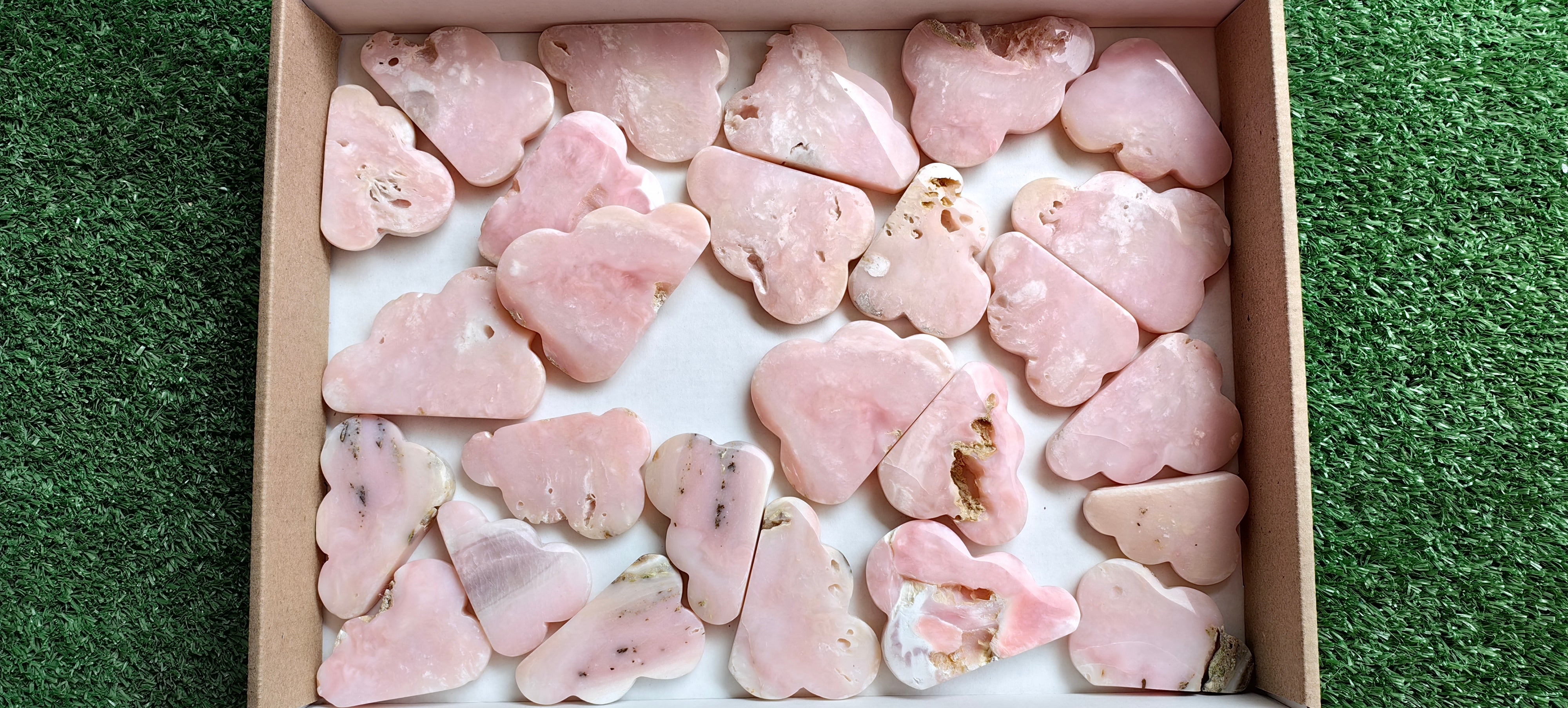 Lot 26 pcs Pink Opal Cloud