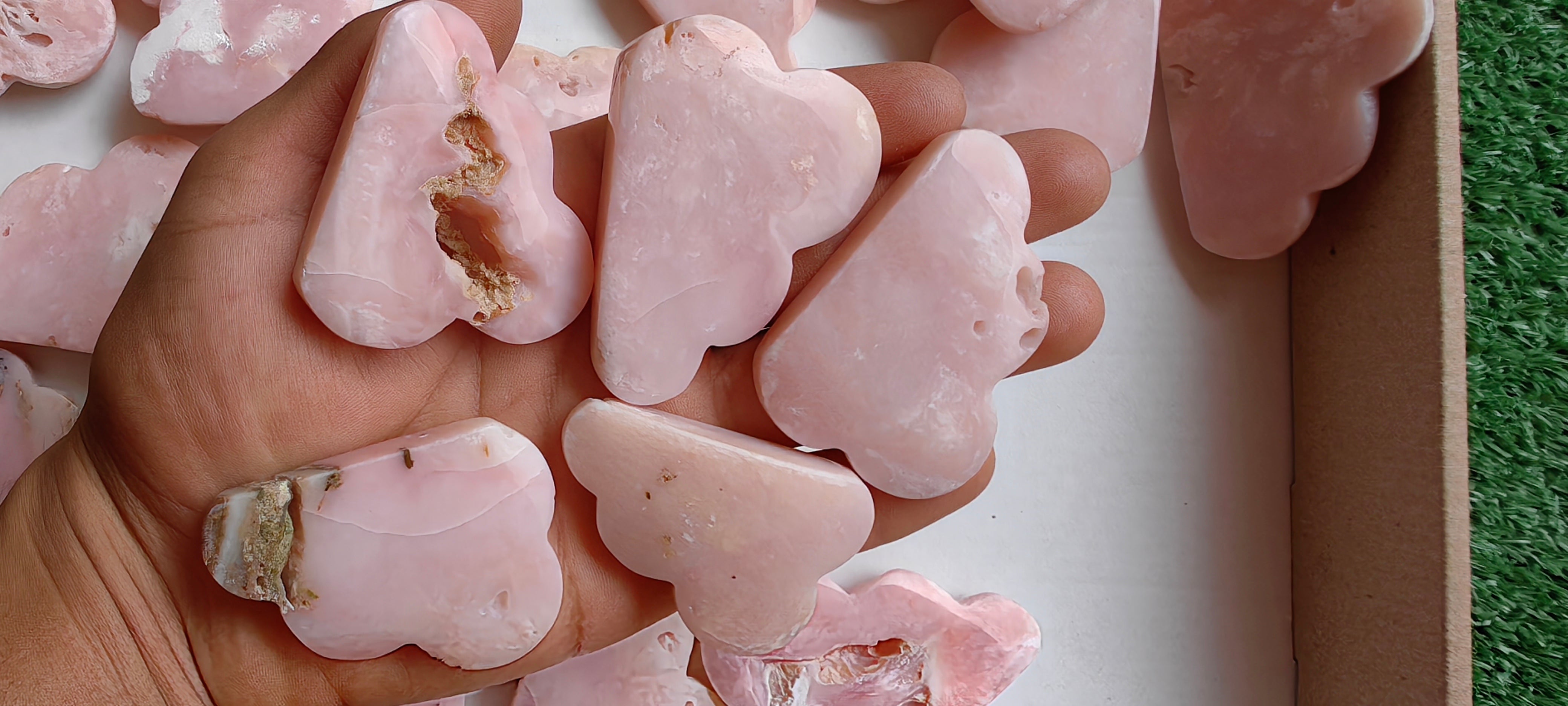 Lot 26 pcs Pink Opal Cloud