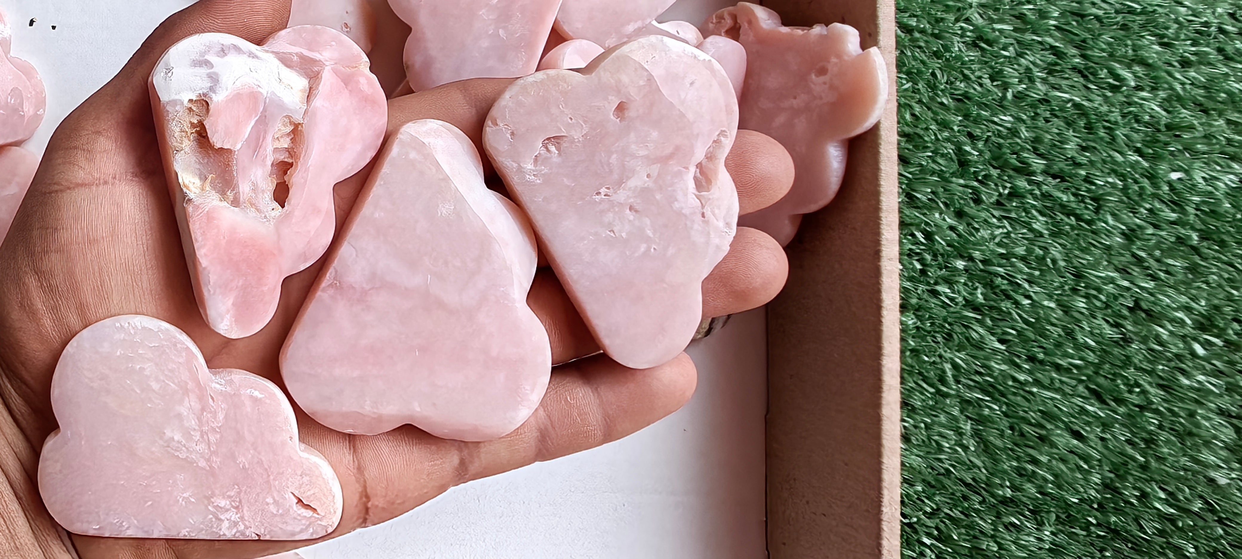 Lot 26 pcs Pink Opal Cloud