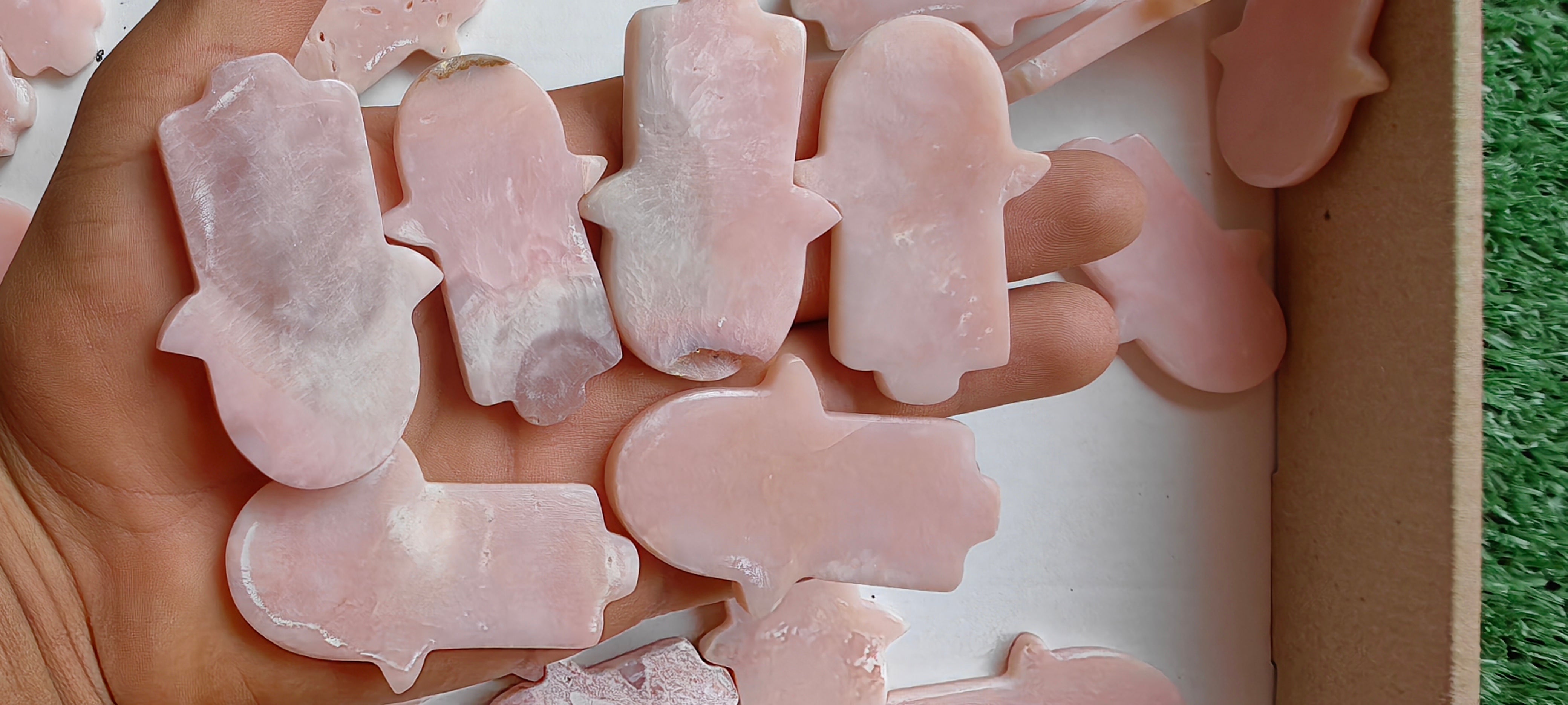 Lot 29 pcs Pink Opal Ghost