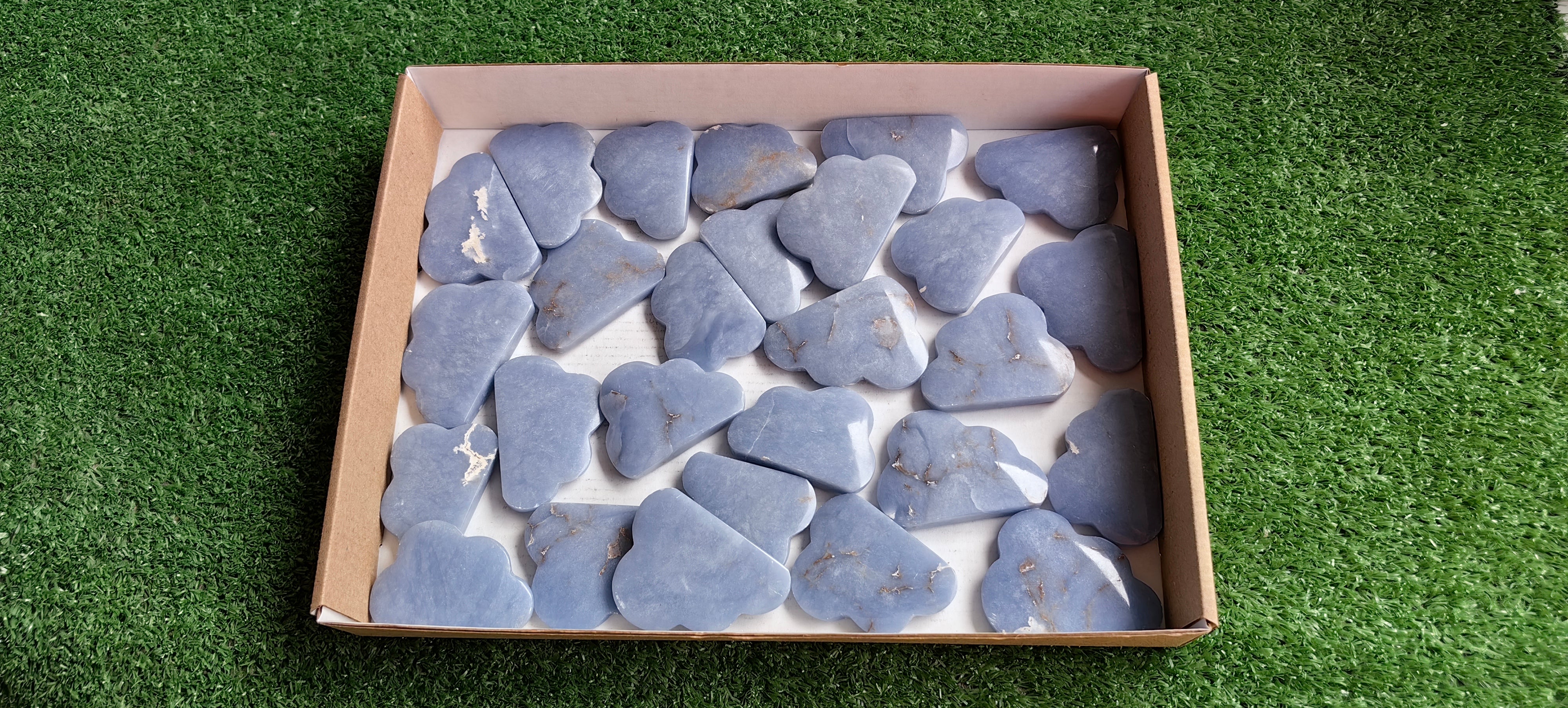 Lot 27 pcs Angelite Cloud