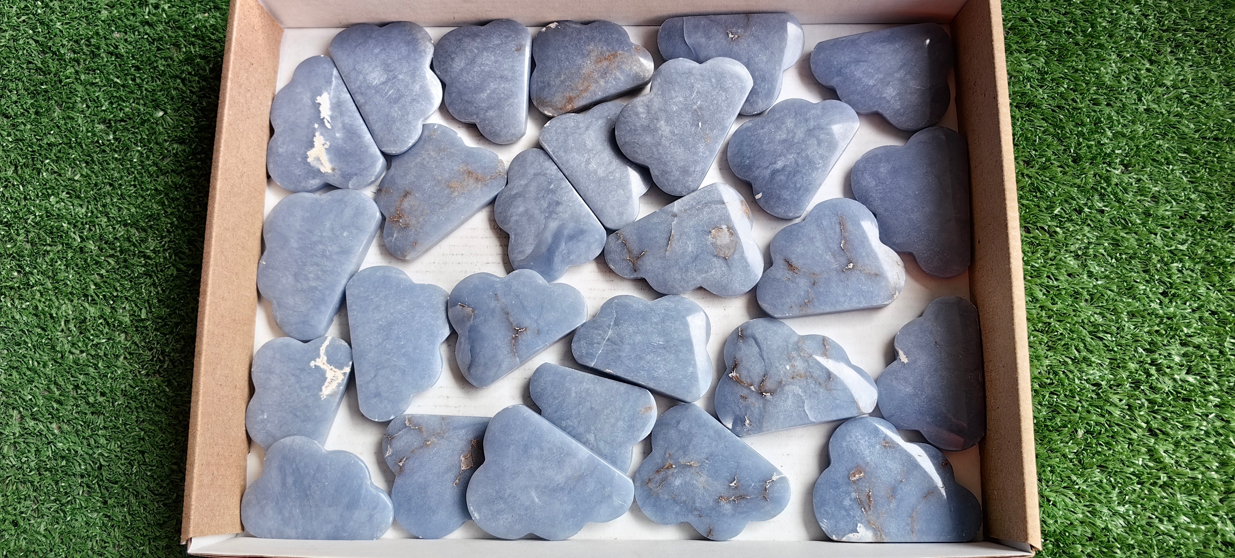 Lot 27 pcs Angelite Cloud