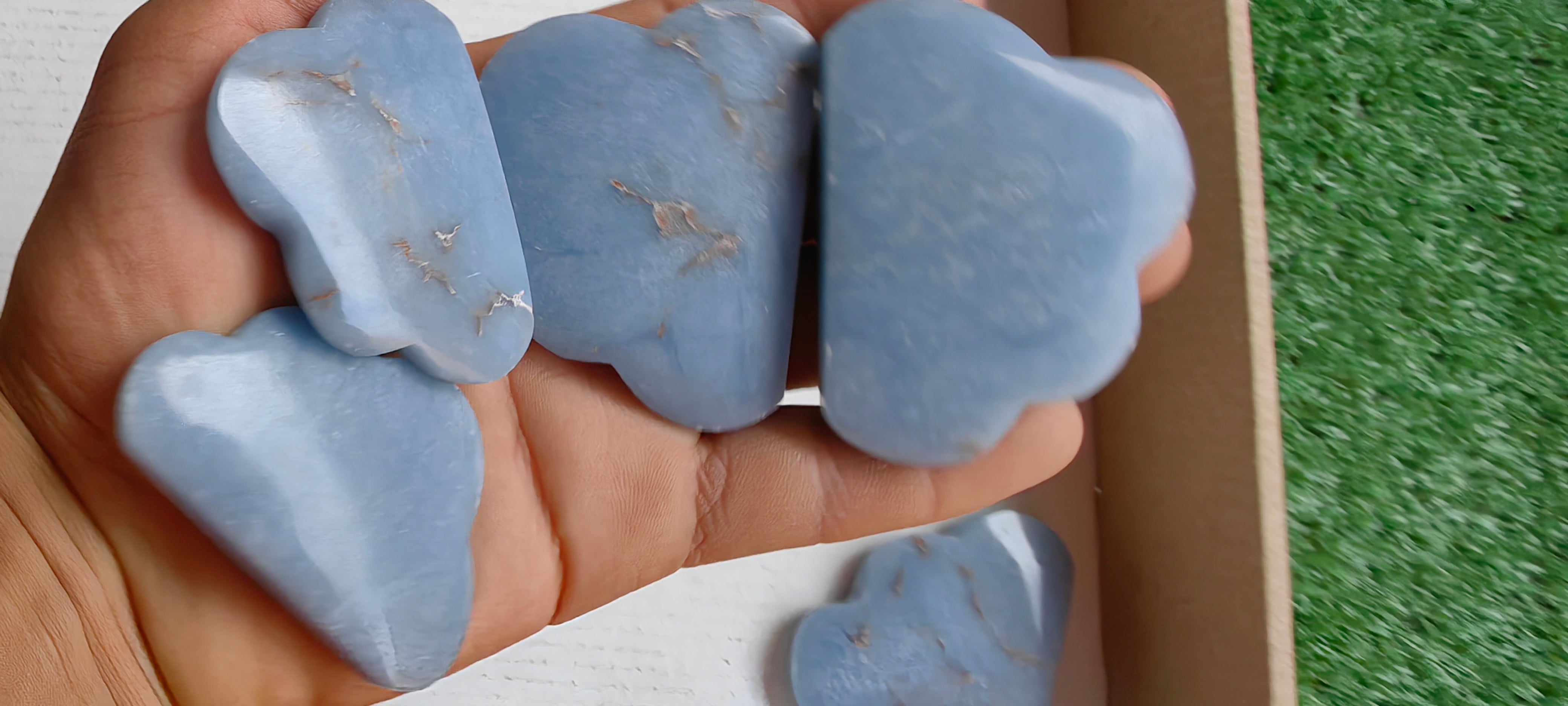 Lot 27 pcs Angelite Cloud