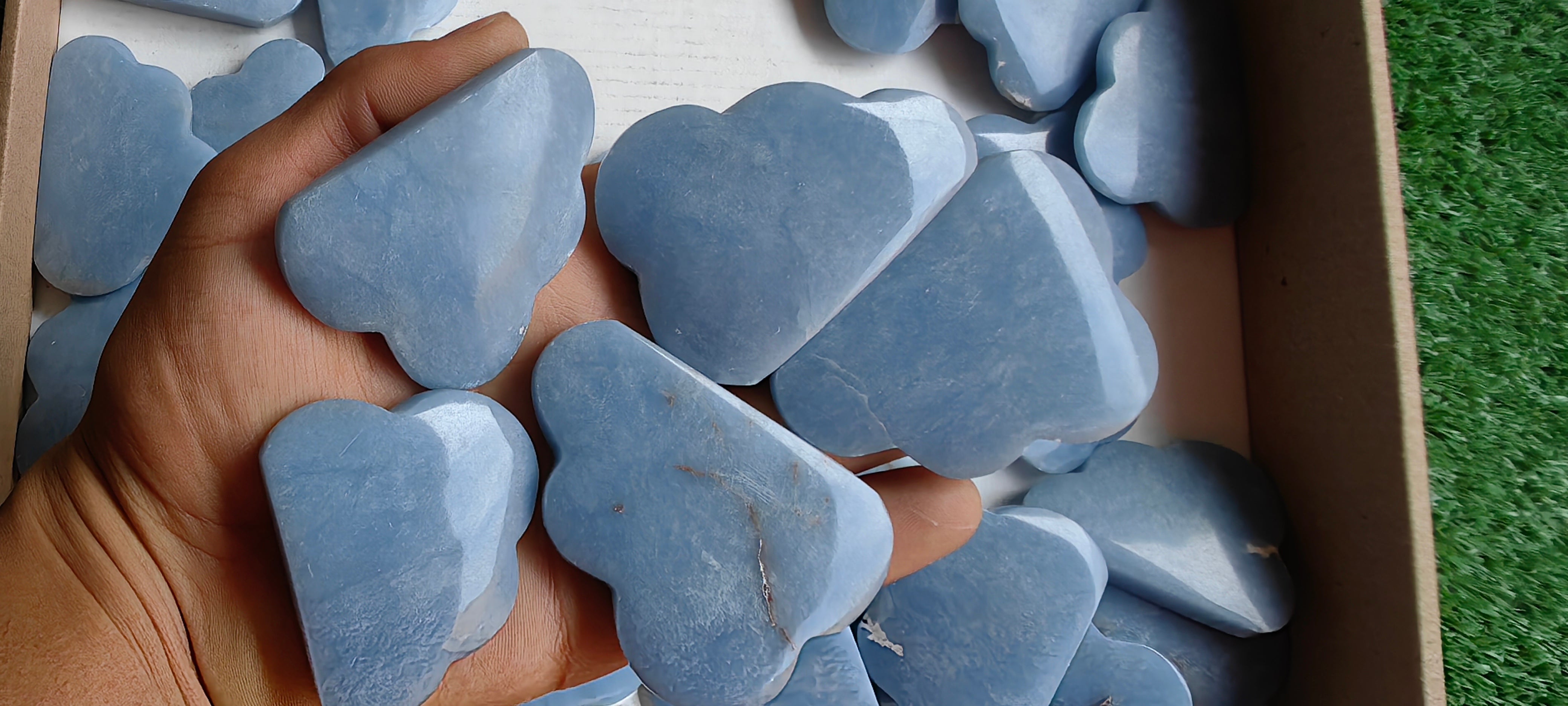 Lot 27 pcs Angelite Cloud