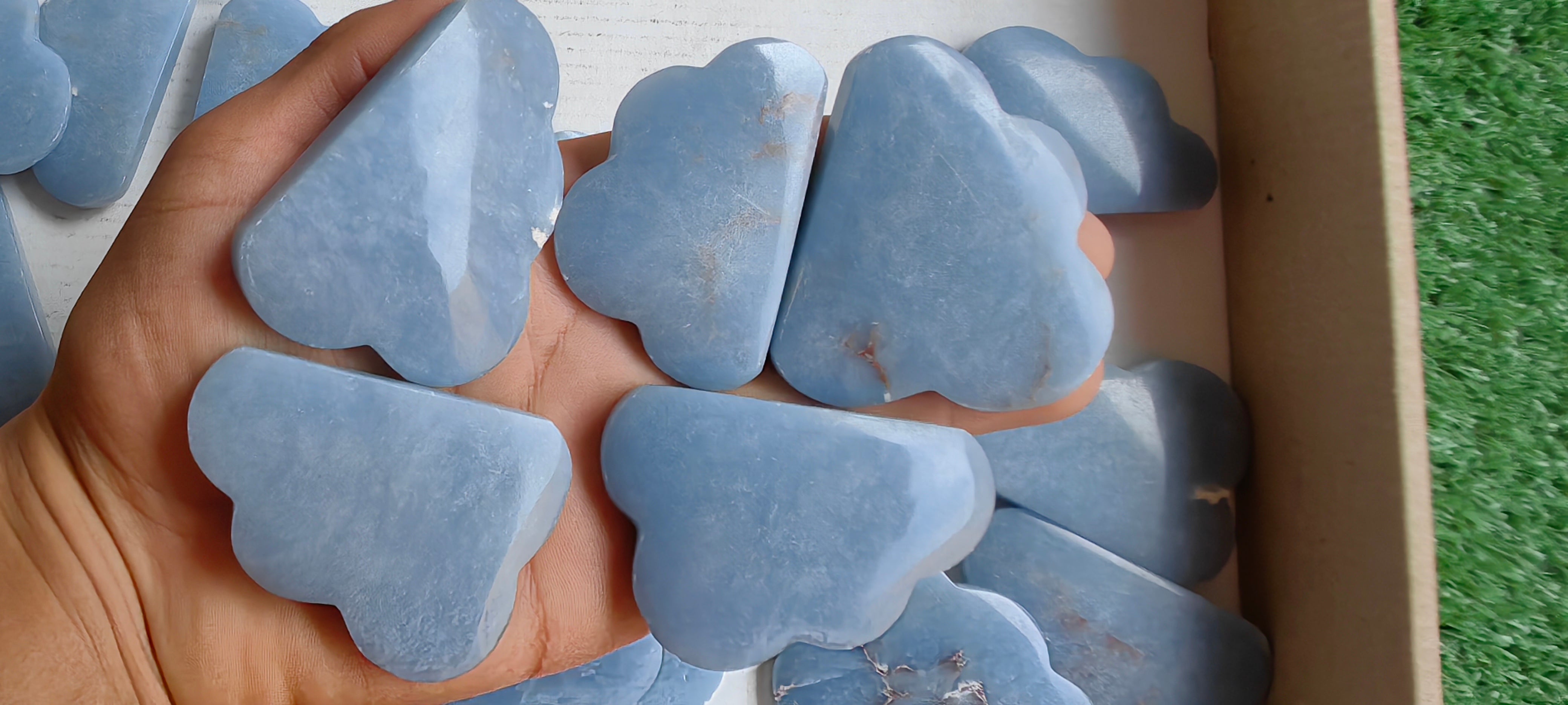 Lot 27 pcs Angelite Cloud