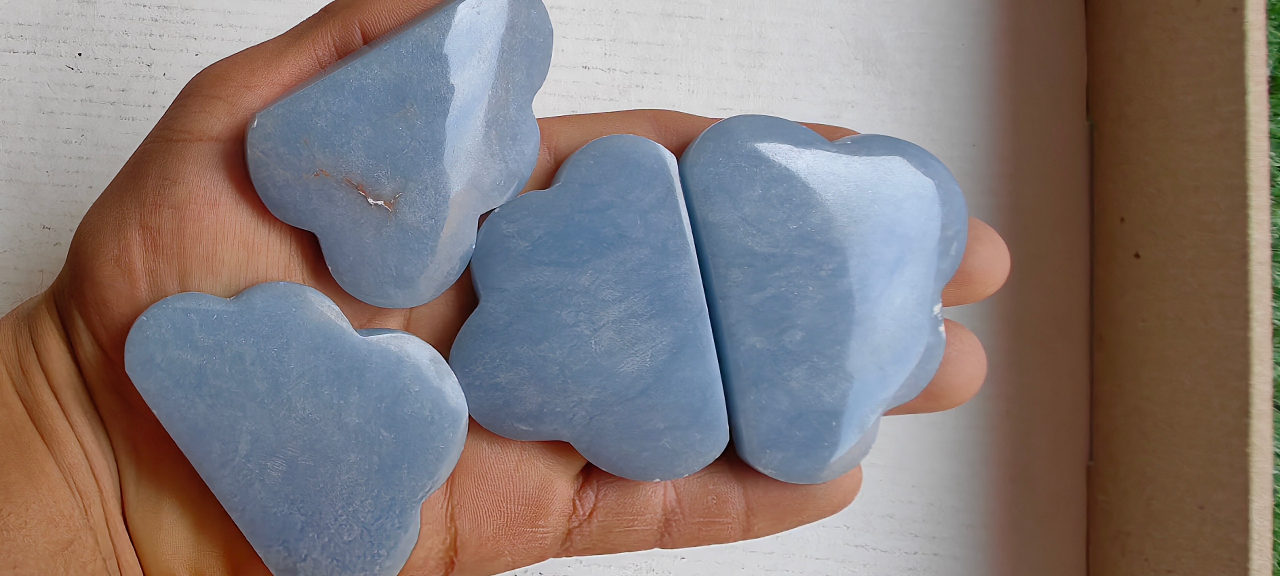 Lot 27 pcs Angelite Cloud