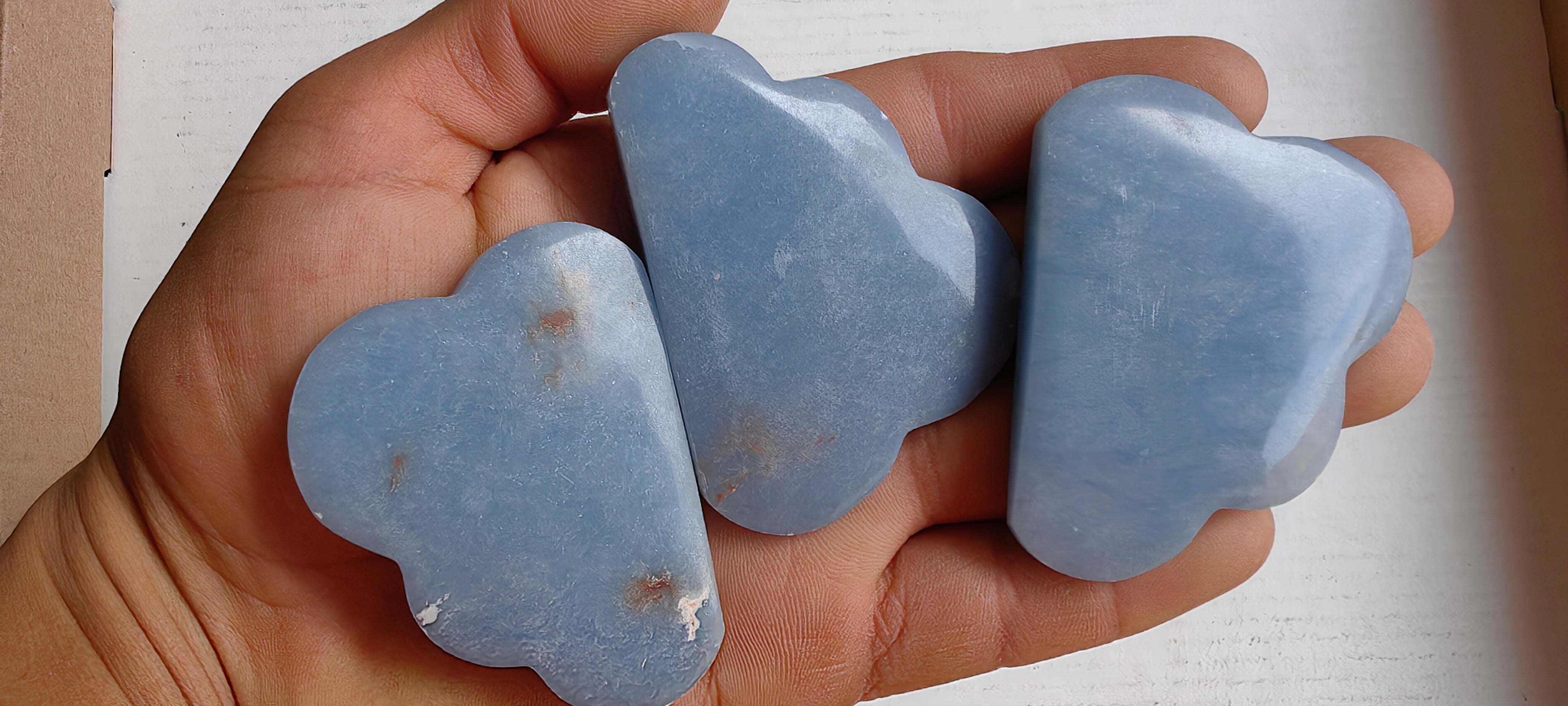 Lot 27 pcs Angelite Cloud