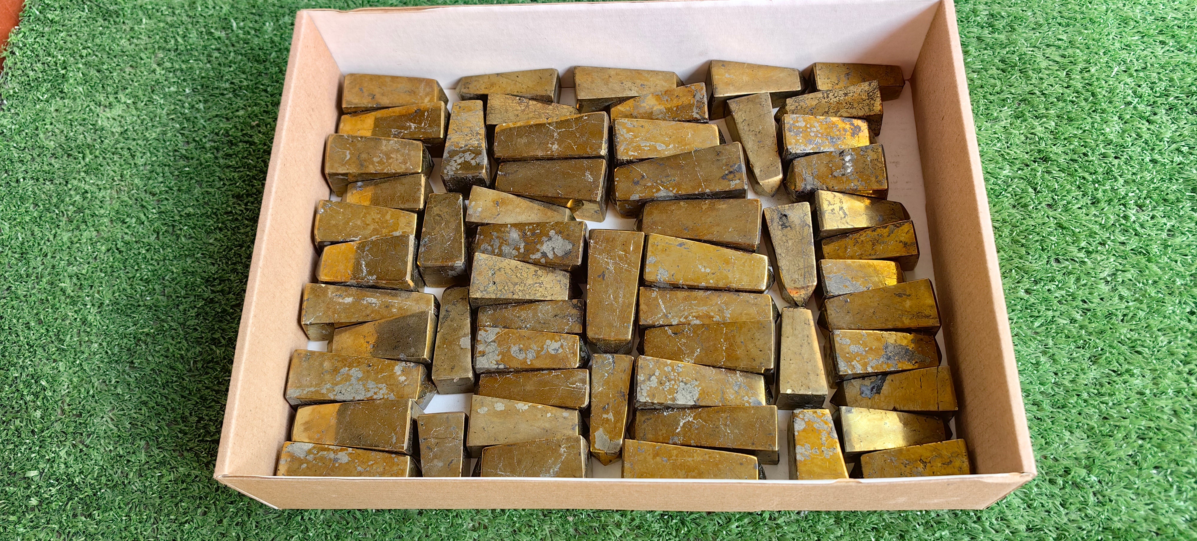 Lot 57 pcs Chalcopyrite tower