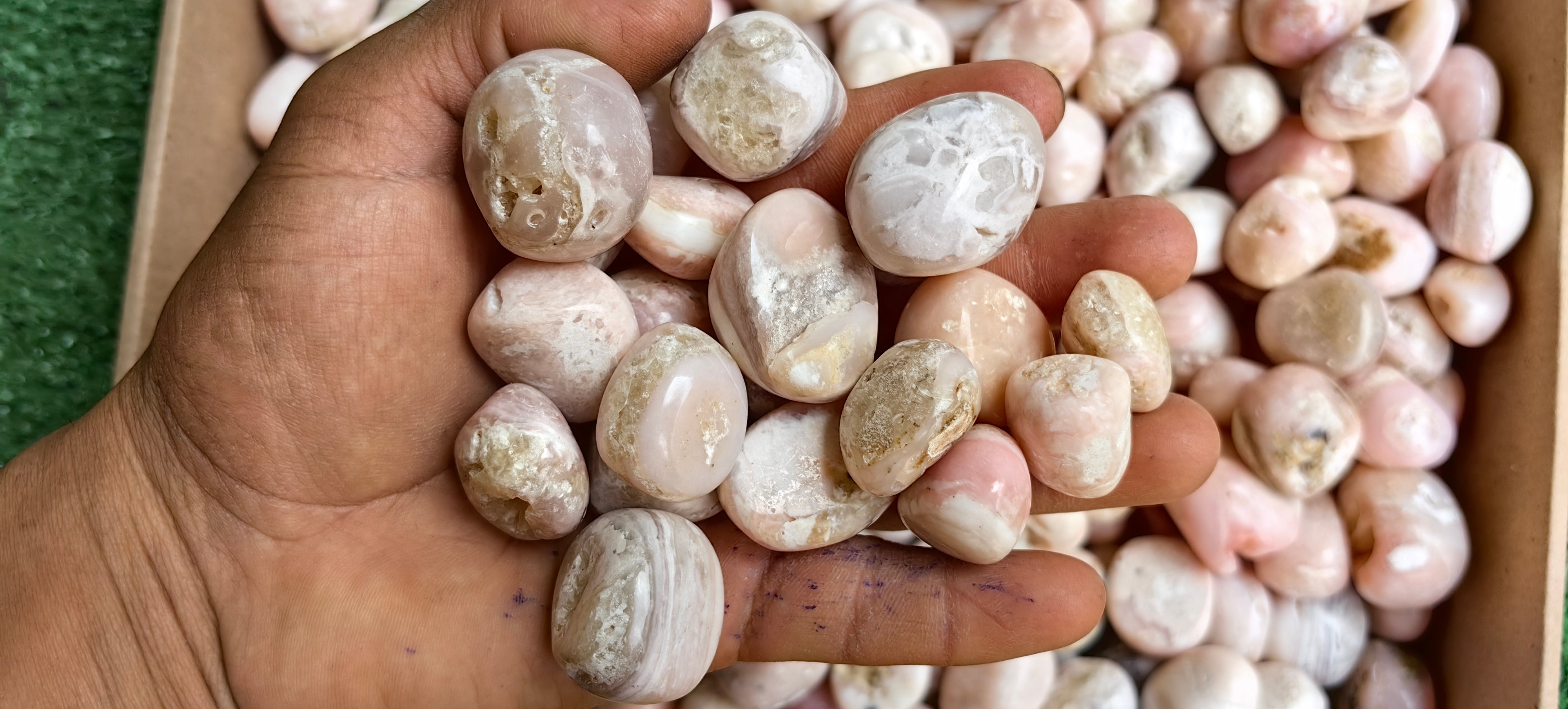 Lot 3.2 Kg Pink Opal Tumbled