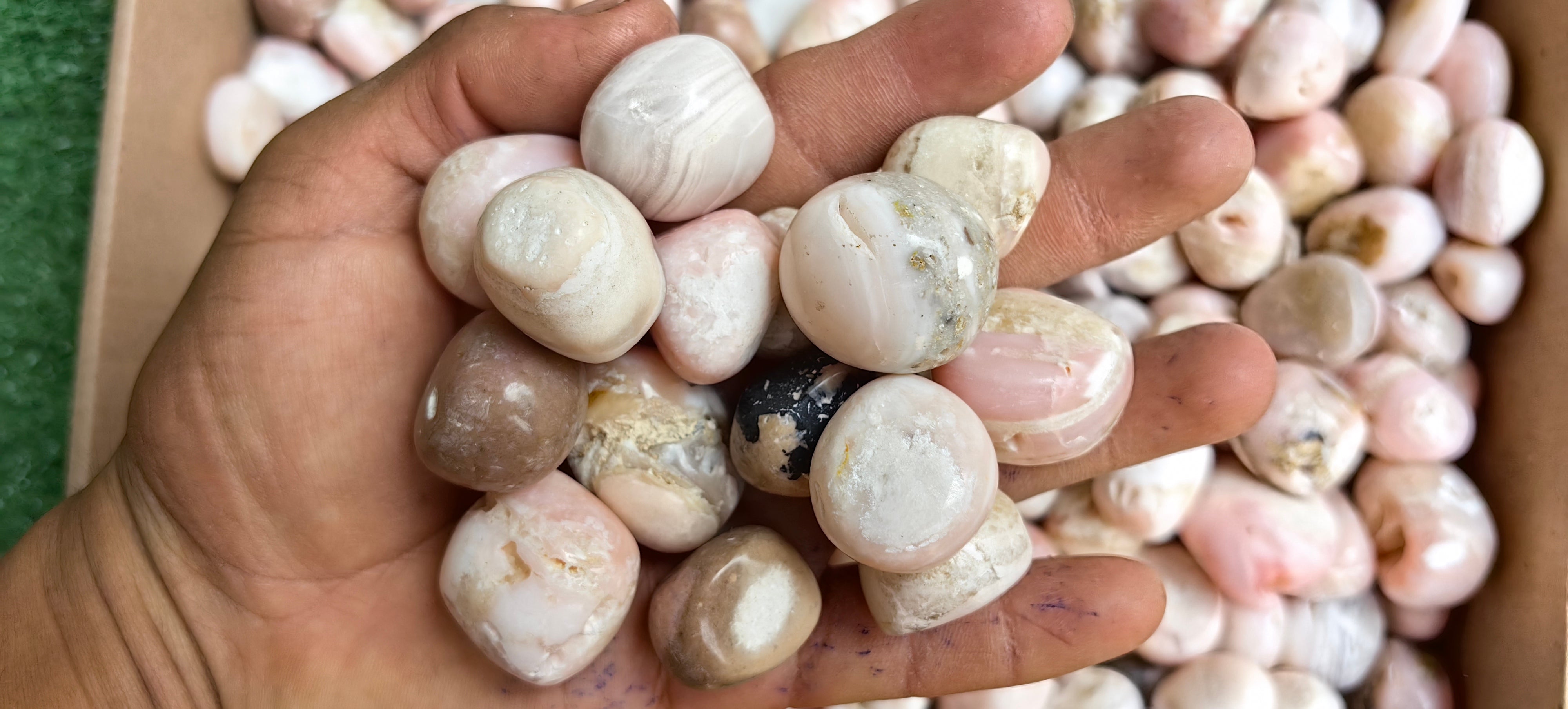 Lot 3.2 Kg Pink Opal Tumbled