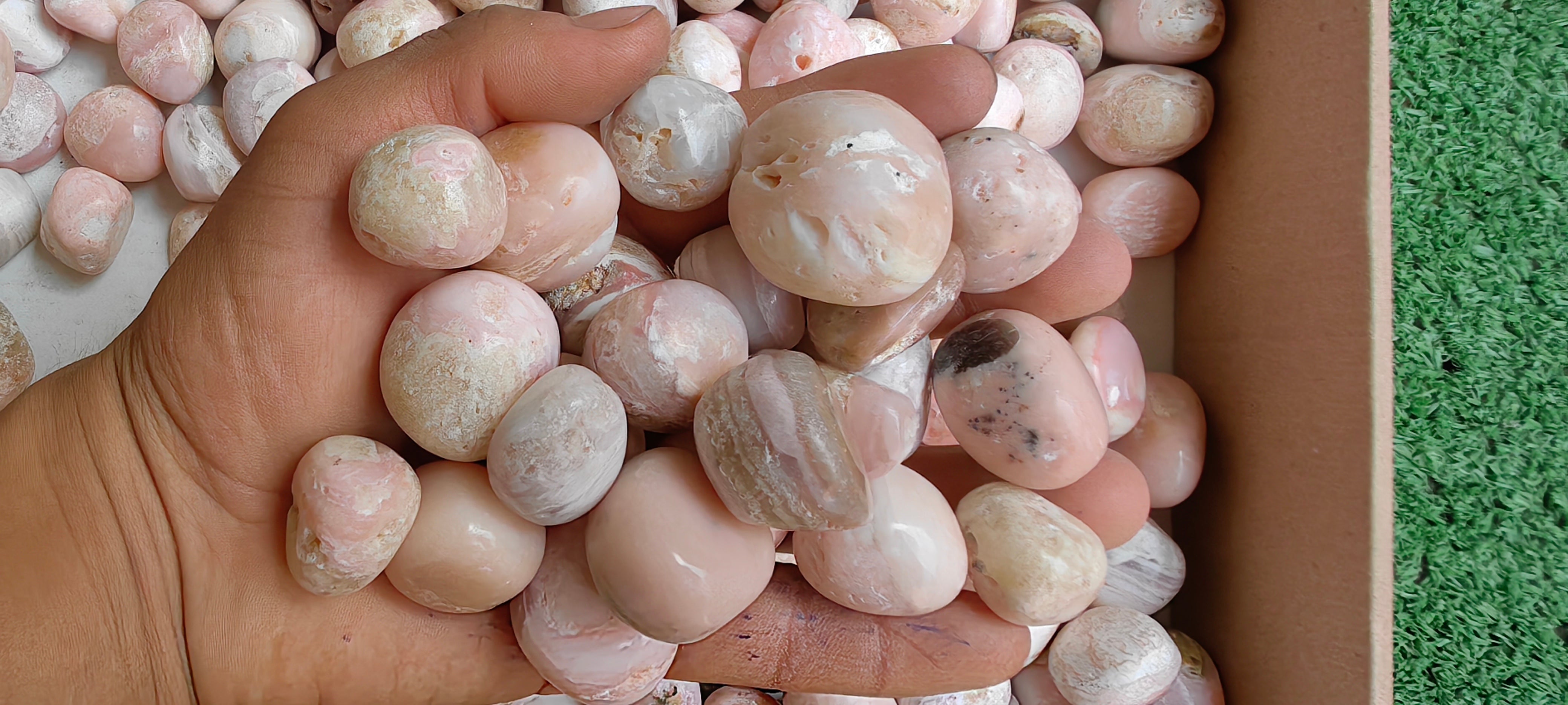 Lot 3.2 Kg Pink Opal Tumbled