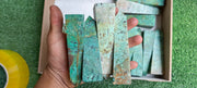 Lot 17 pcs Peruvian Turquoise Tower