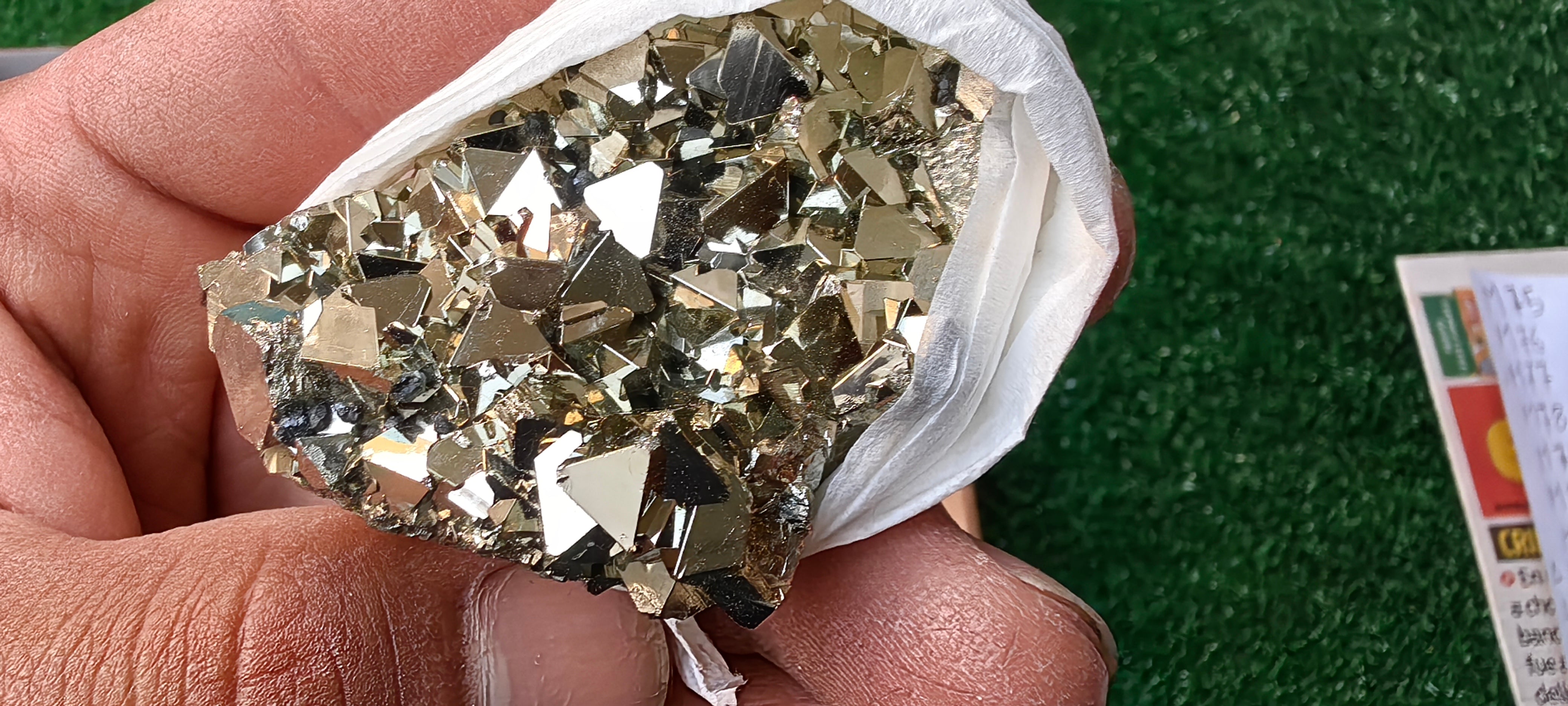 Lot 54 pieces Pyrite with Sphalerite**