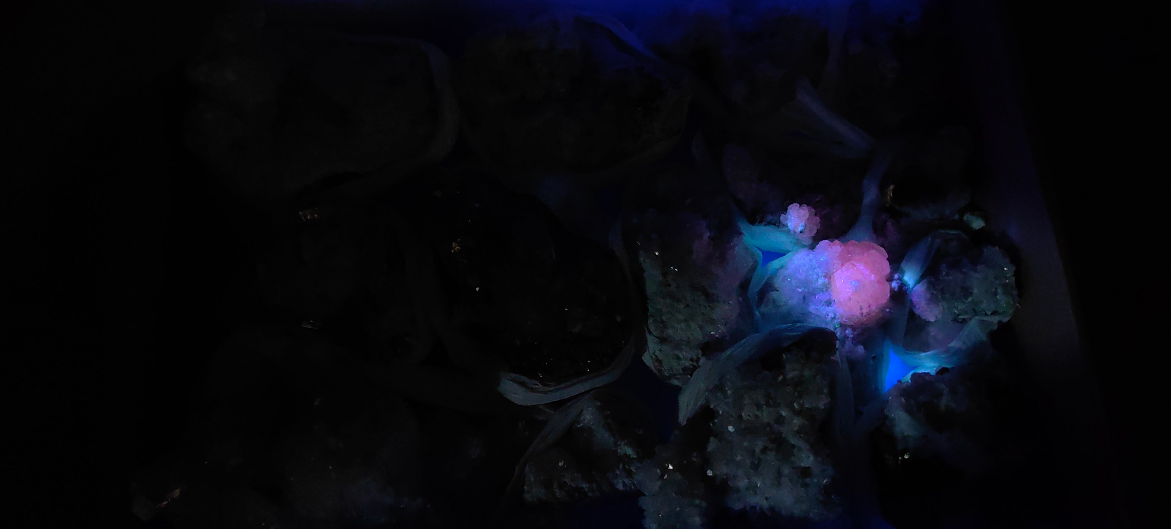 Lot 15 Pcs Pyrite with Calcite*