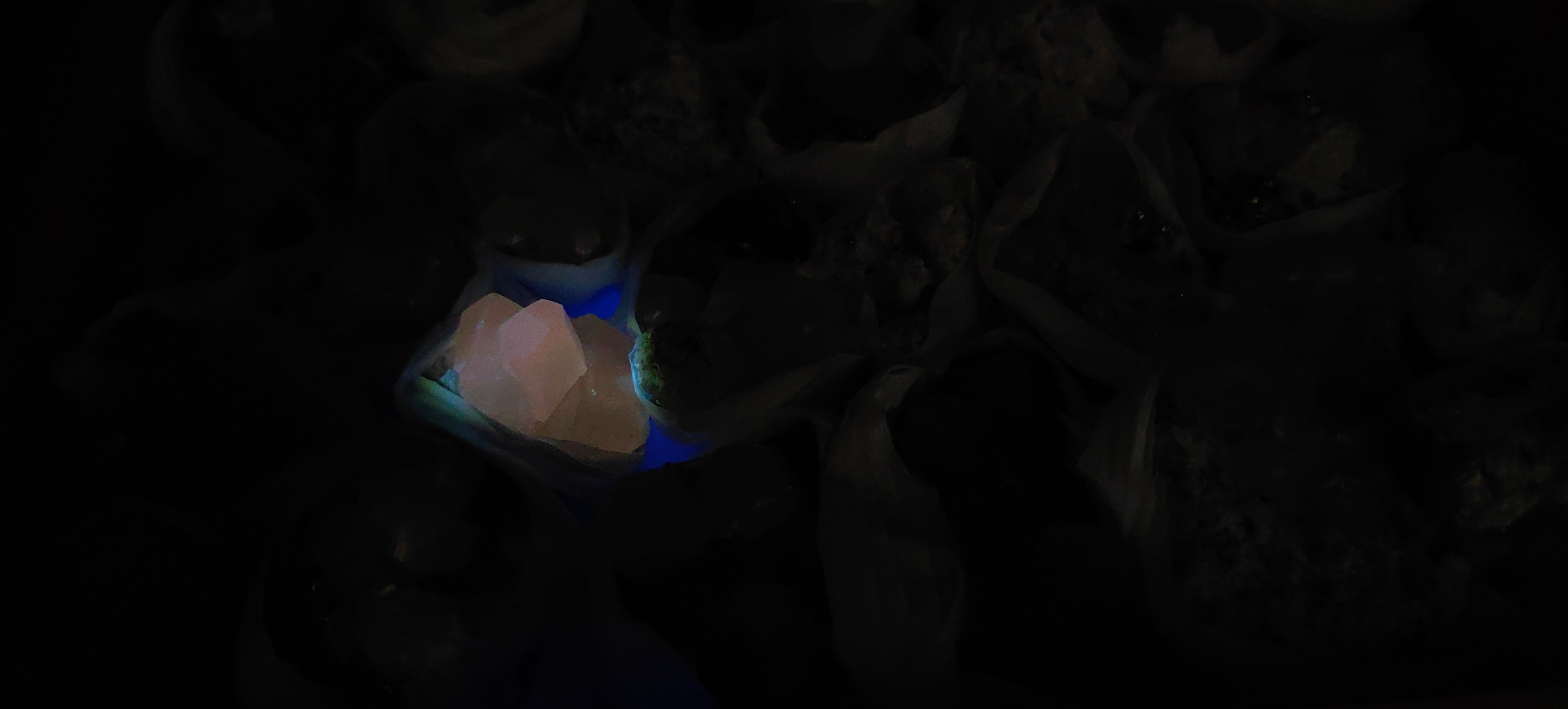 Lot 31 Pcs Pyrite with Calcite*