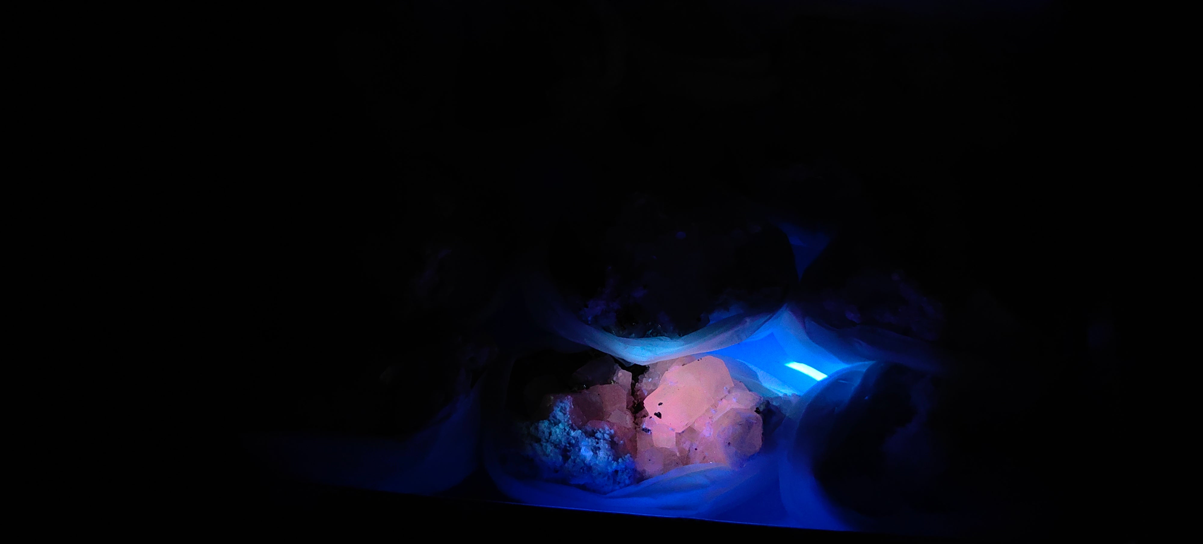 Lot 12 Pcs Pyrite with Calcite*