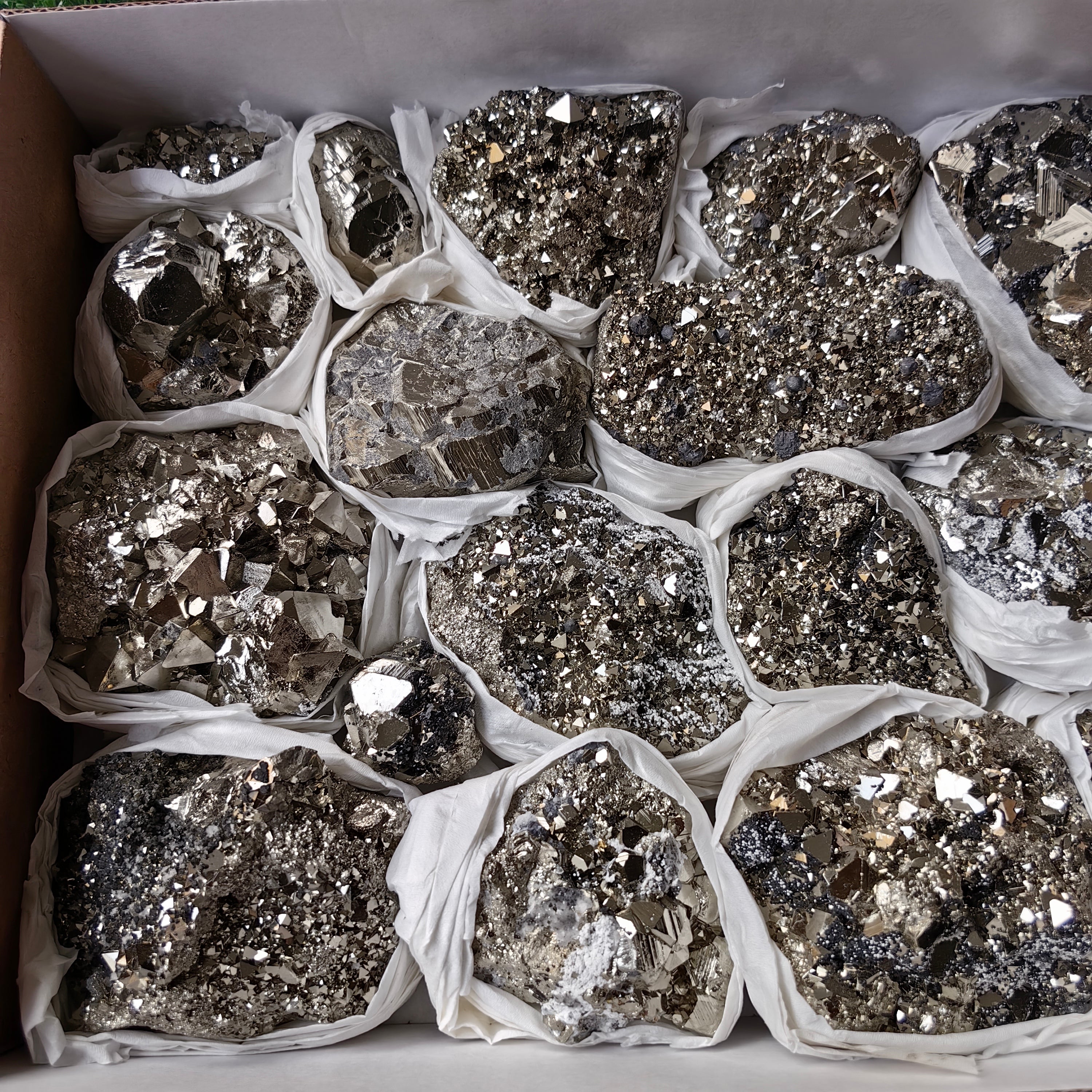 Box pyrite Octahedral