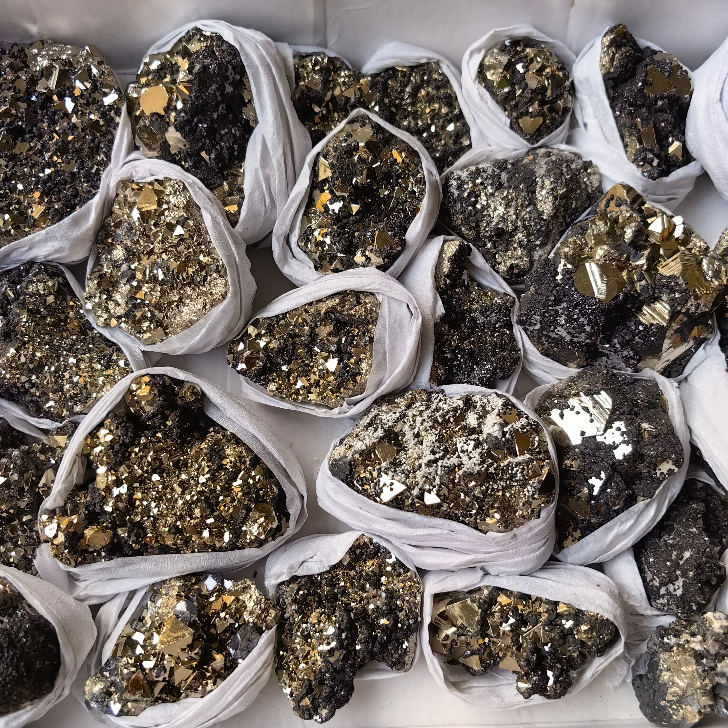 Box pyrite Octahedral