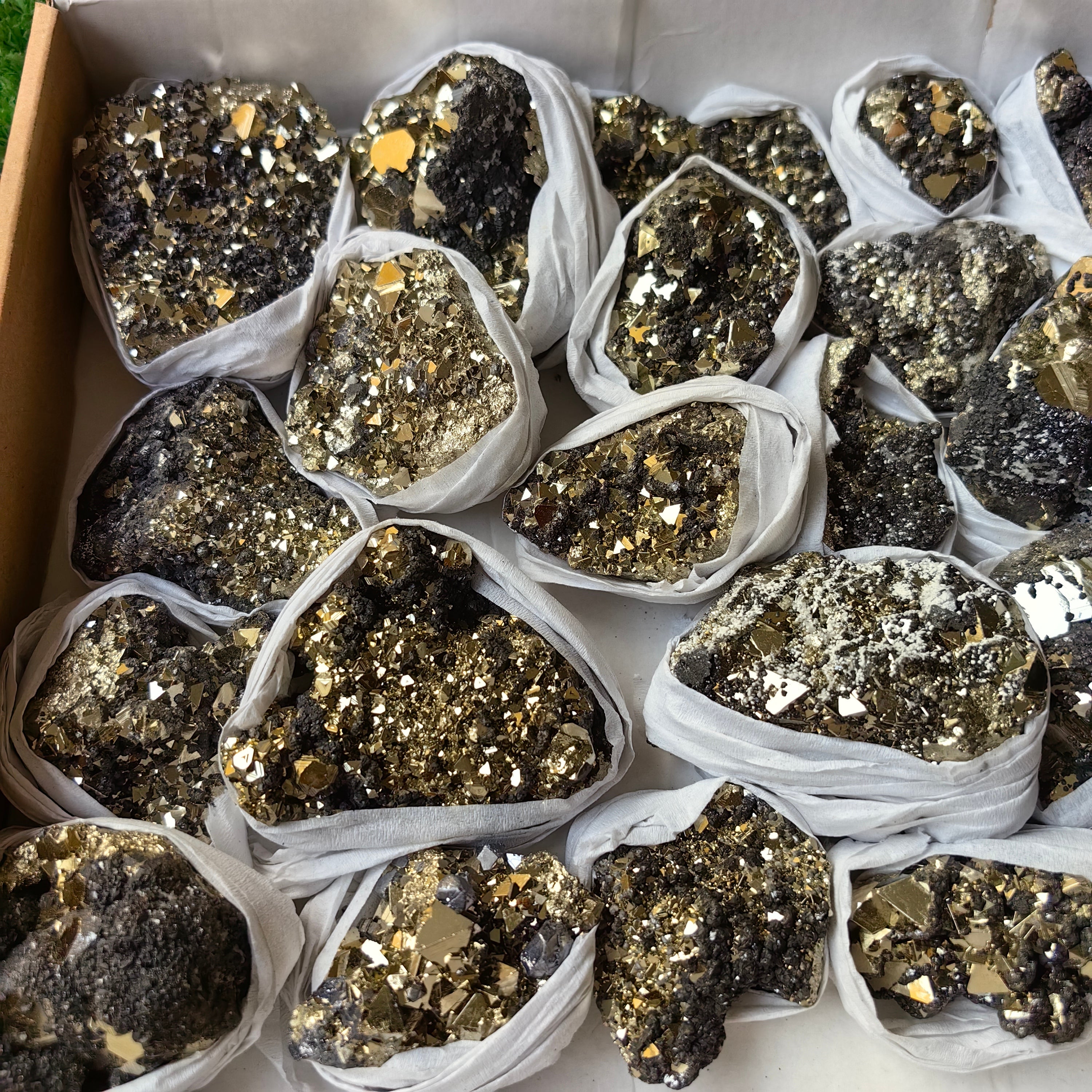 Box pyrite Octahedral