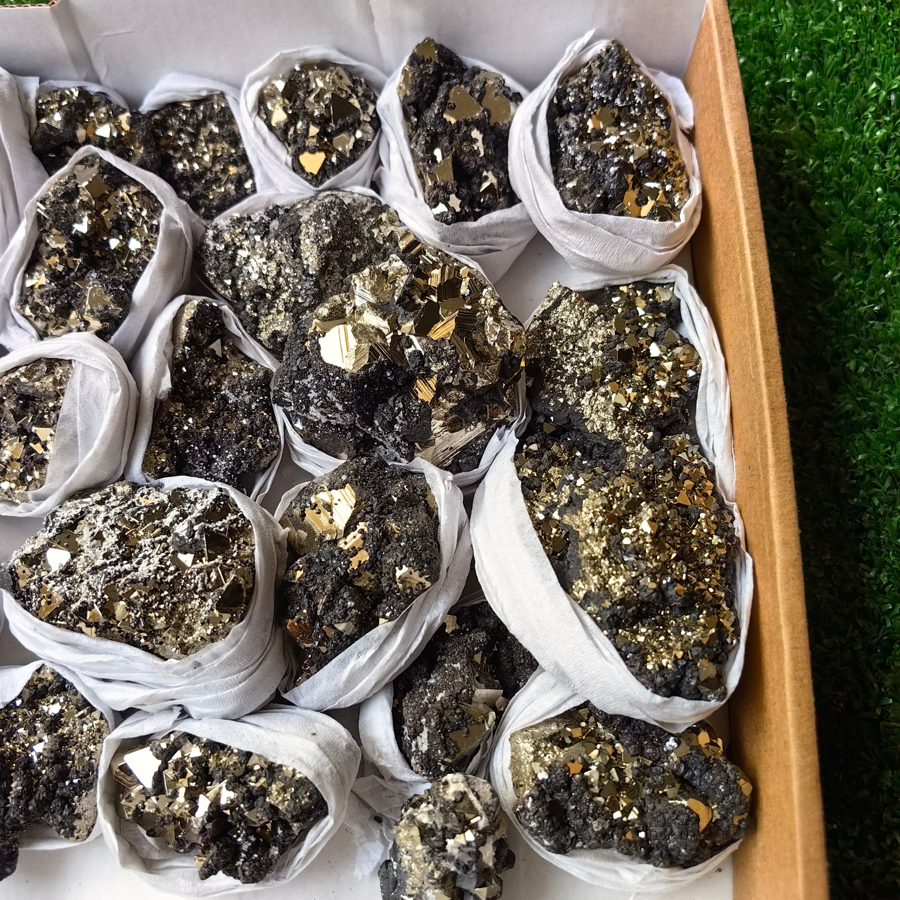 Box pyrite Octahedral