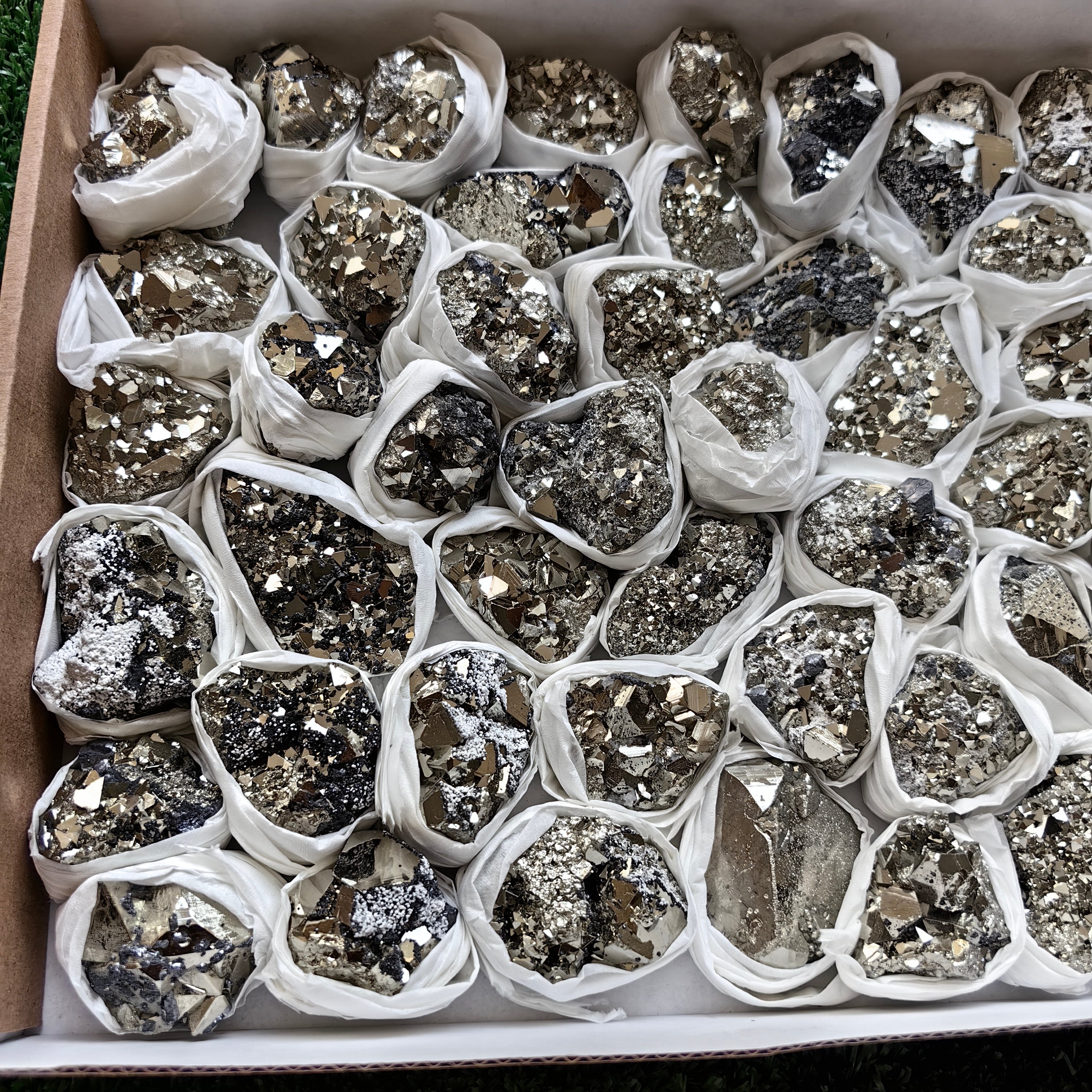 Box pyrite Octahedral