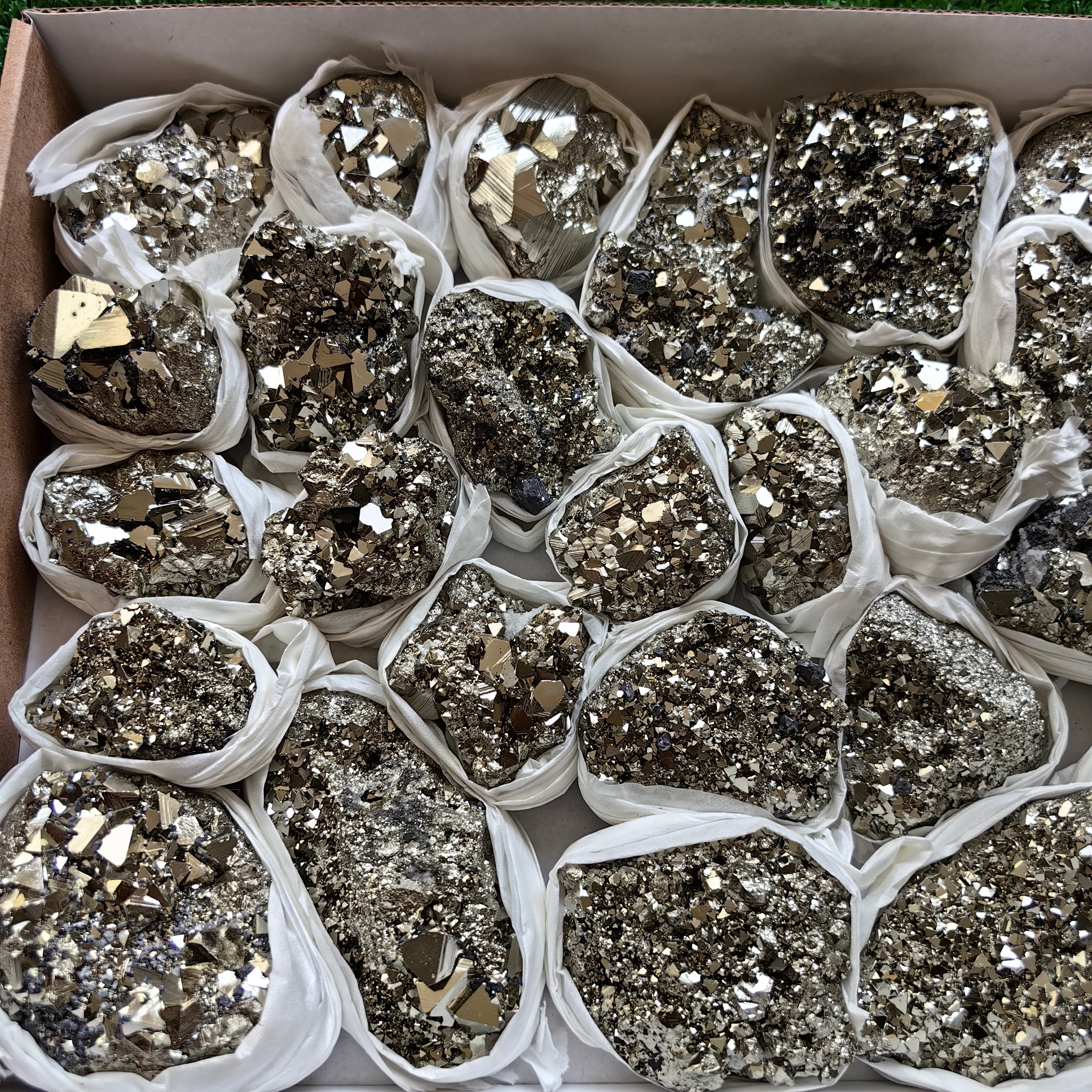 Box pyrite Octahedral