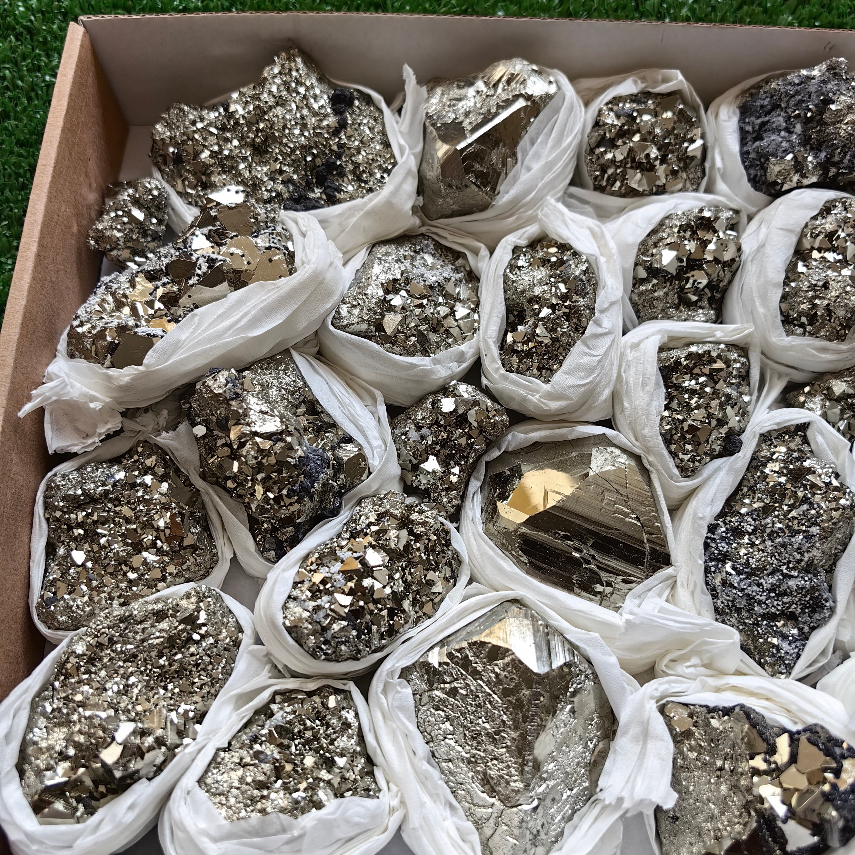Box pyrite Octahedral