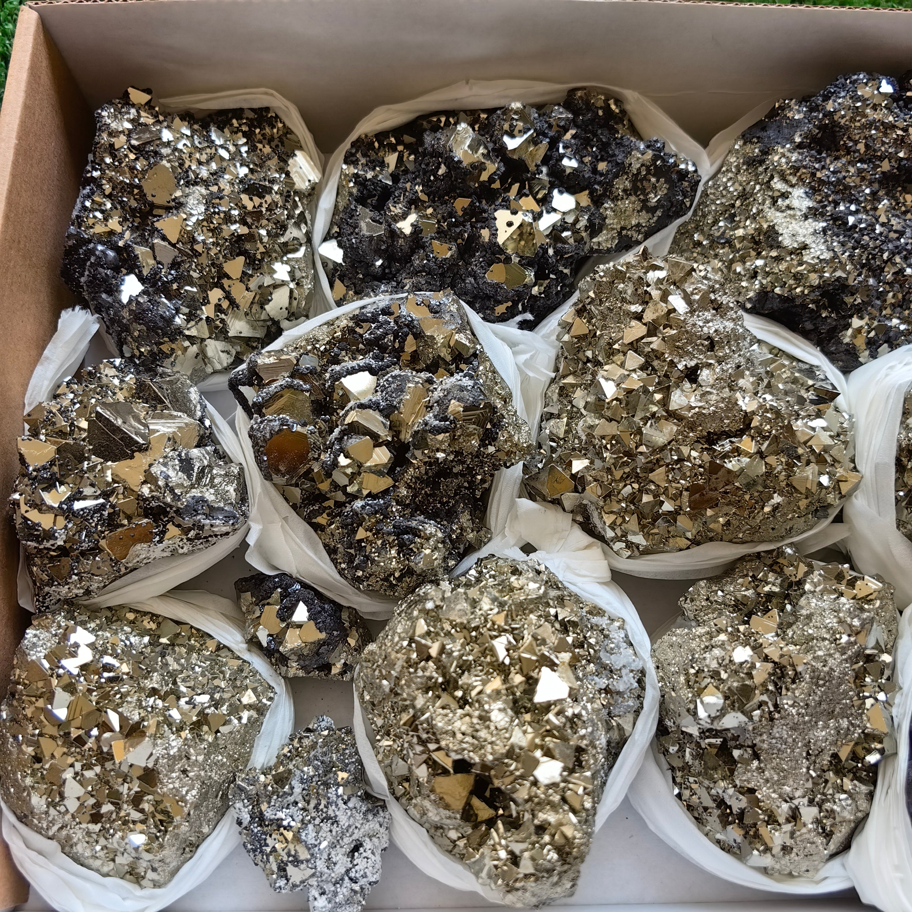 Box pyrite Octahedral
