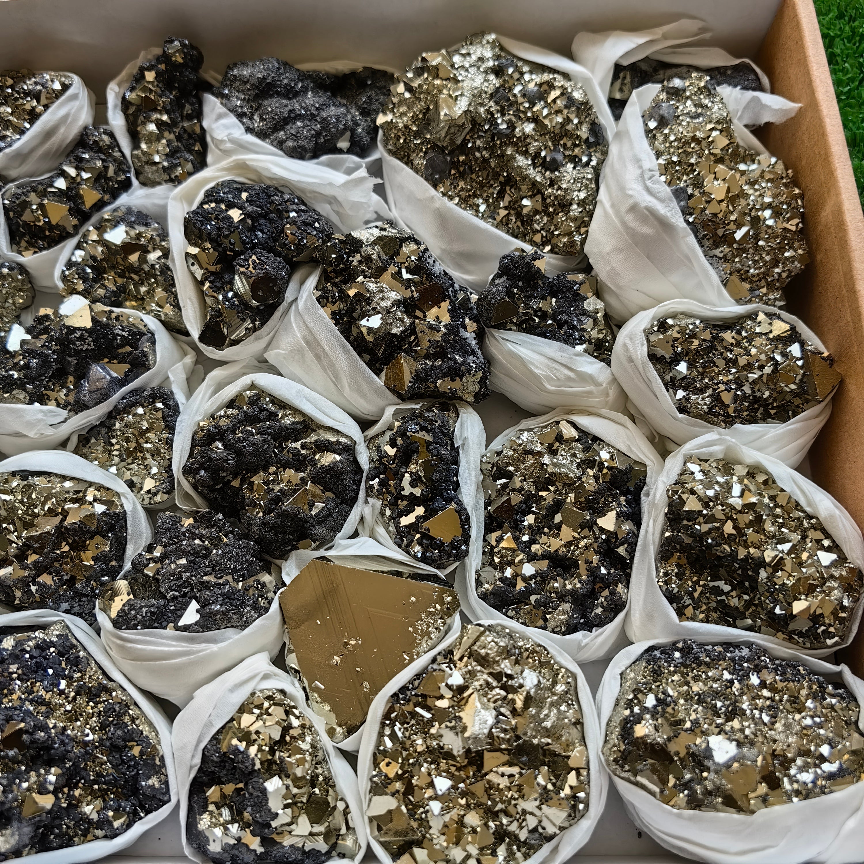 Box pyrite Octahedral