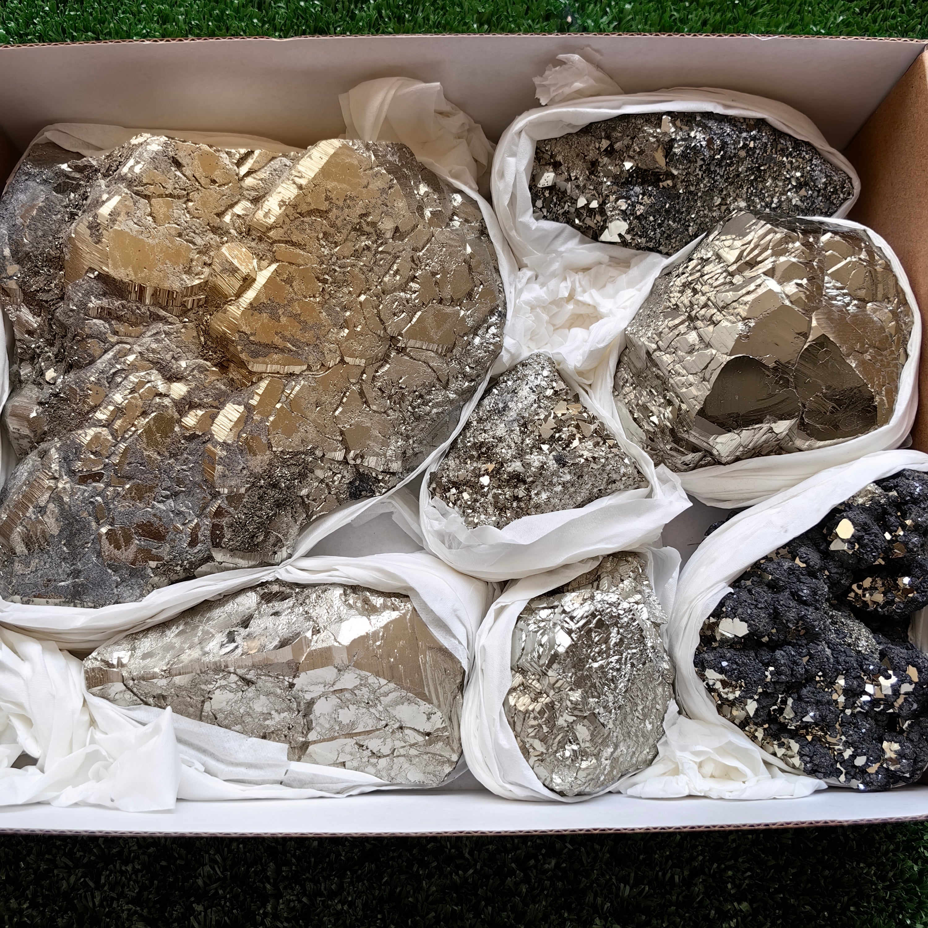 Box pyrite Octahedral