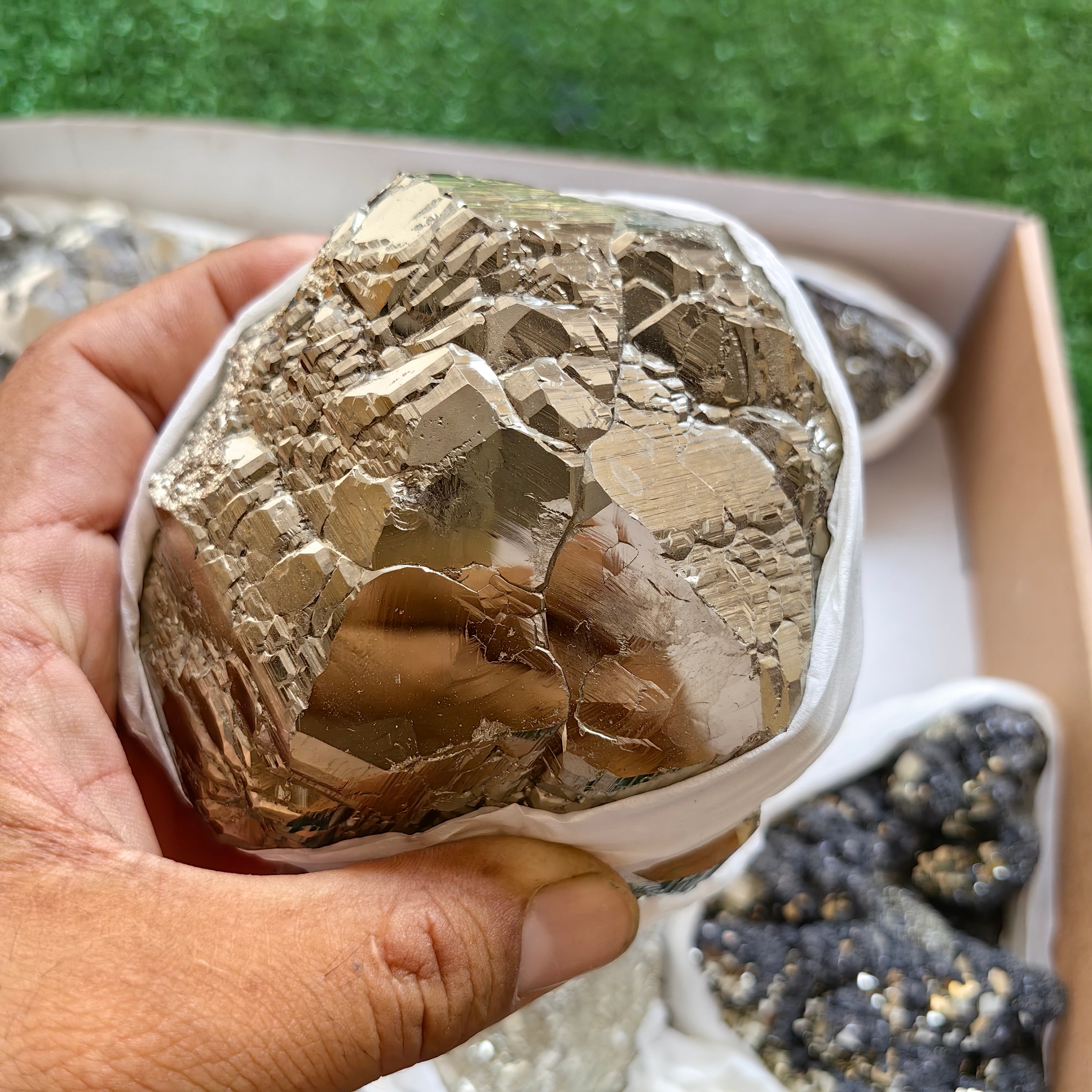 Box pyrite Octahedral