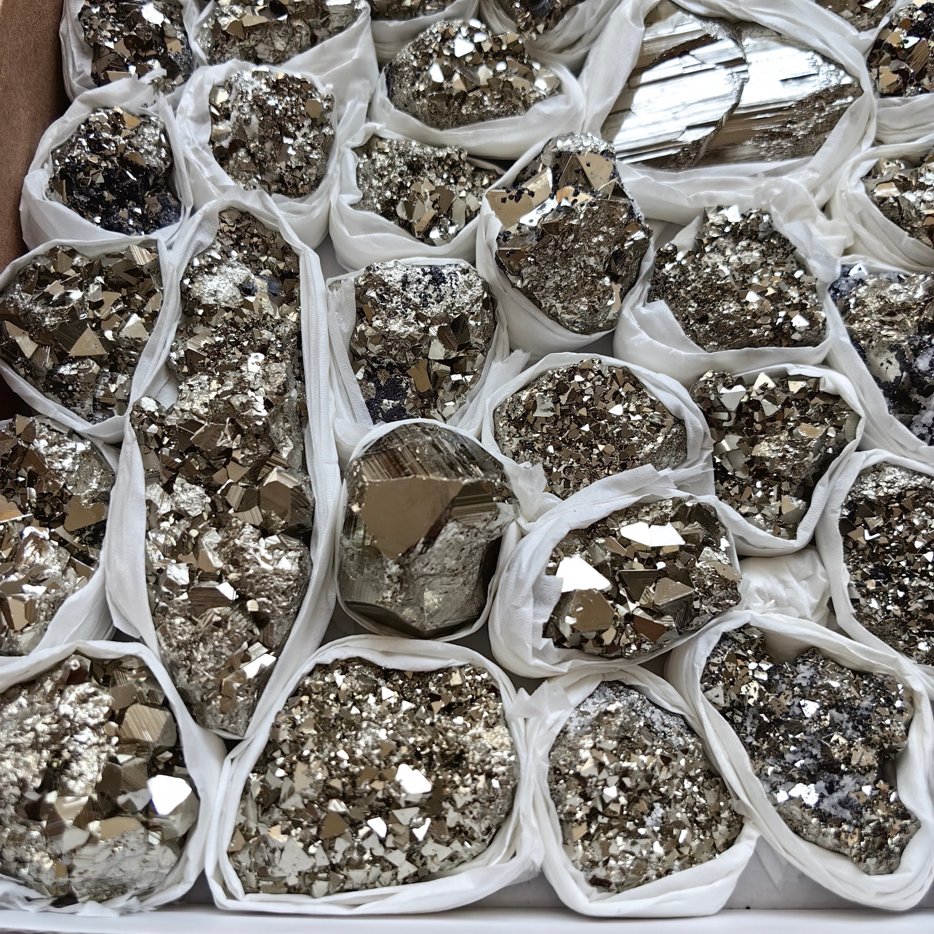 Box pyrite Octahedral